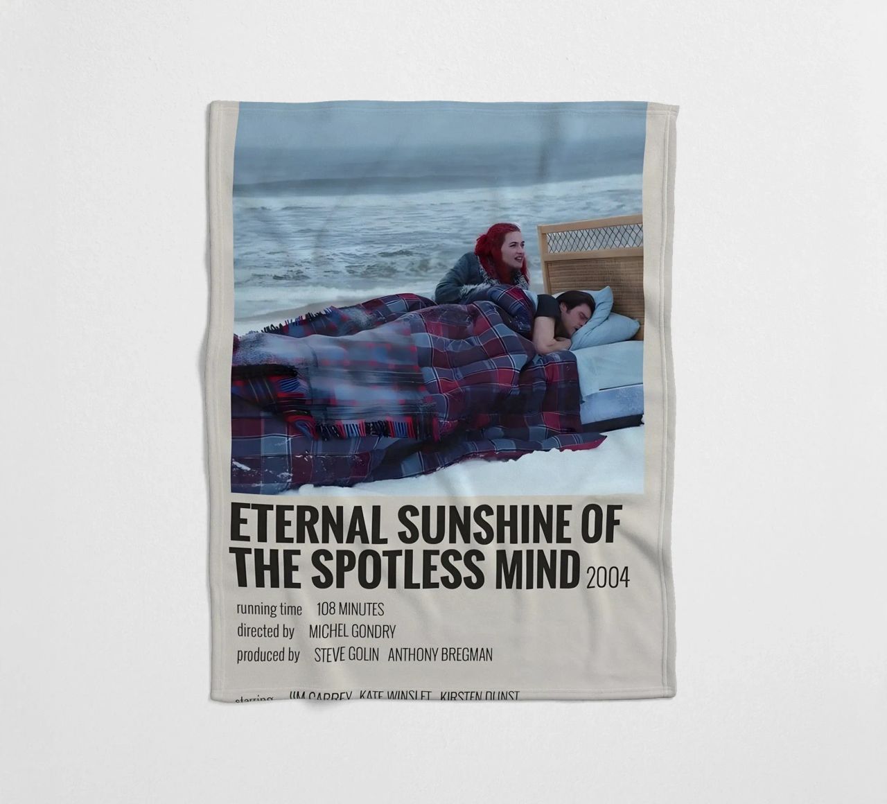 ETERNAL SUNSHINE OF THE SPOTLESS MIND 2004 coperta in pile da MVFminimalist