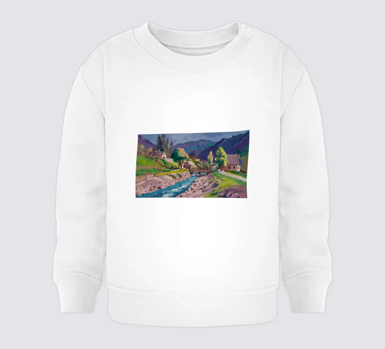 Riverside Flusso Tranquillo felpa neonato da Celestial Harmony