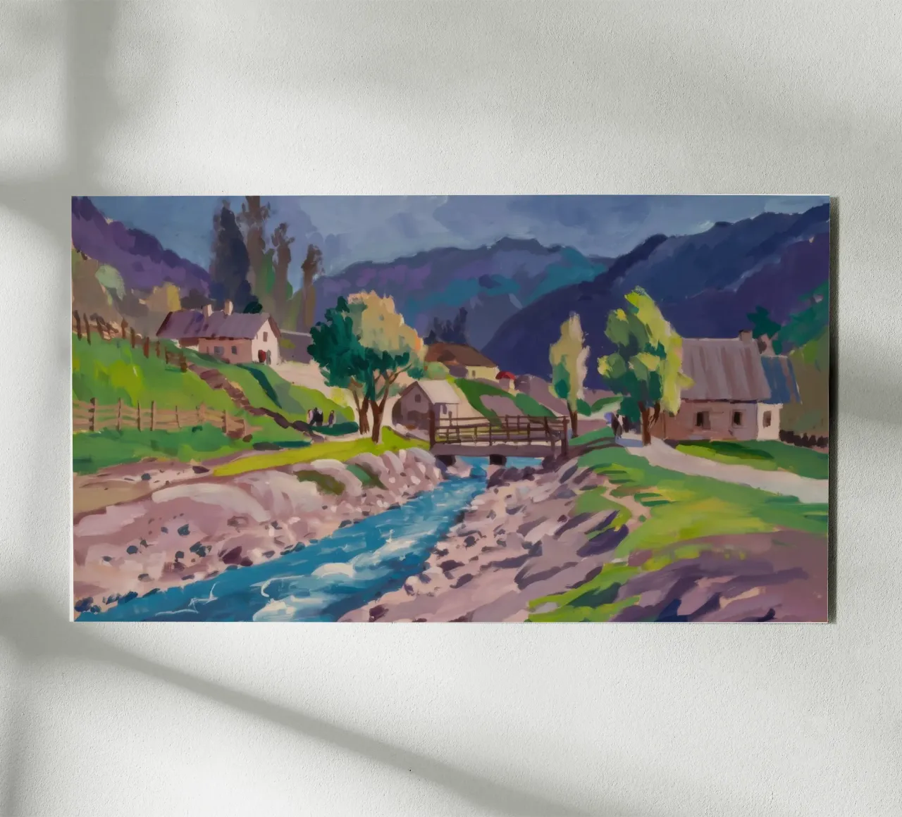 Riverside Flusso Tranquillo alluminio dibond da Celestial Harmony