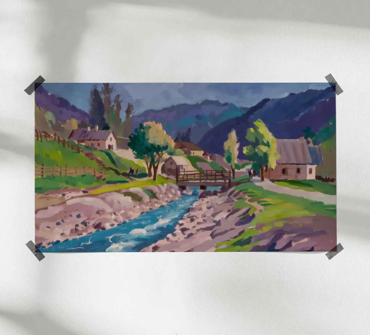 Riverside Flusso Tranquillo poster da Celestial Harmony