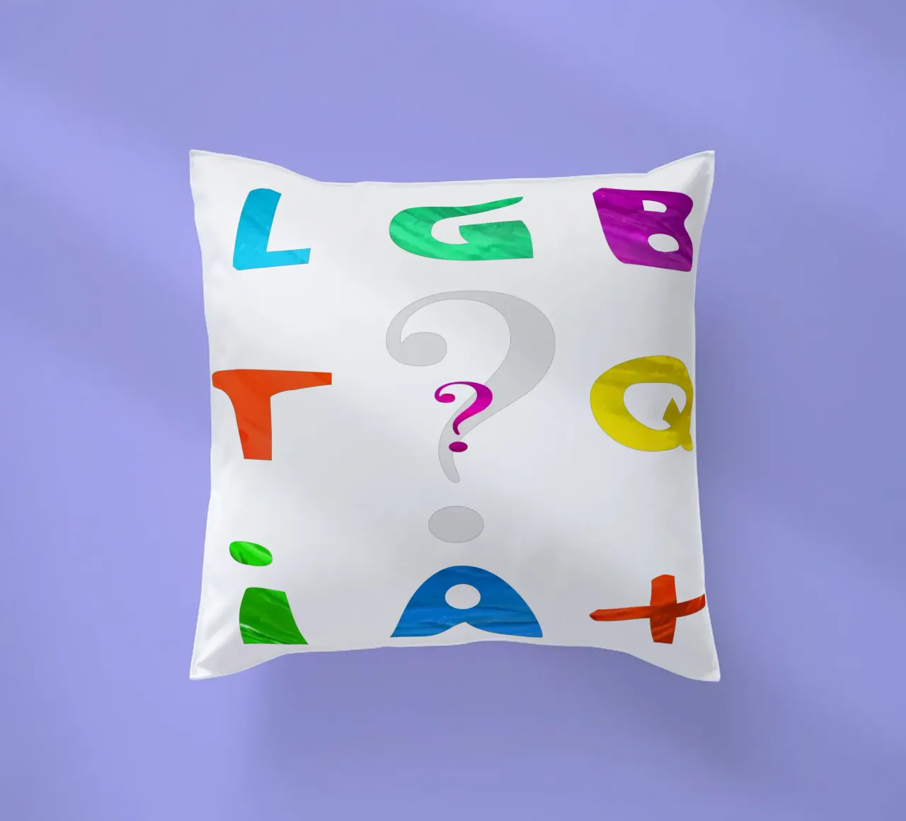 L G B T Q I A + cuscino da Vintage Van Gogh