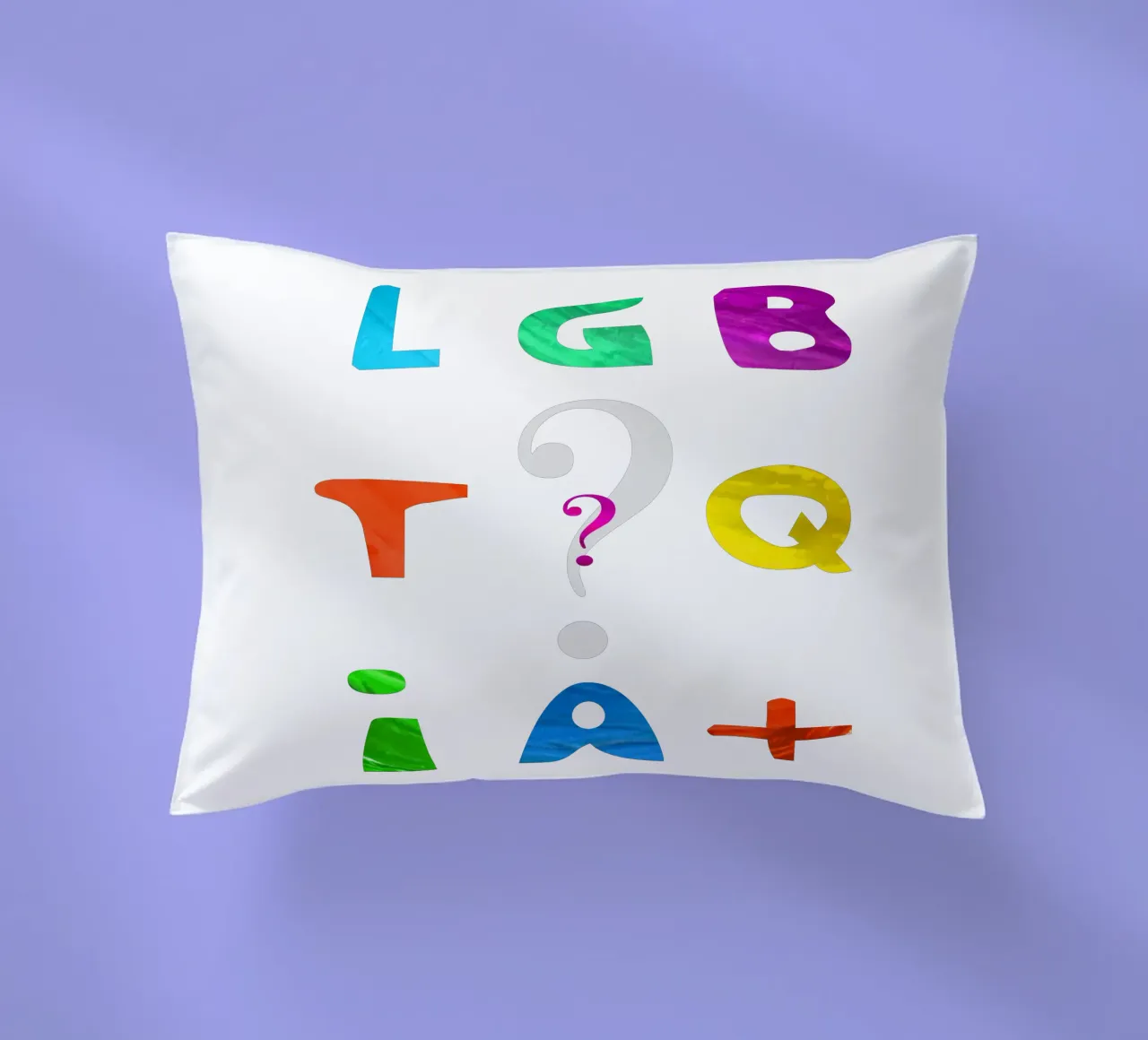 L G B T Q I A + cuscino da Vintage Van Gogh