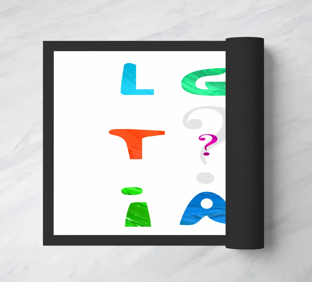 L G B T Q I A + zerbino da Vintage Van Gogh