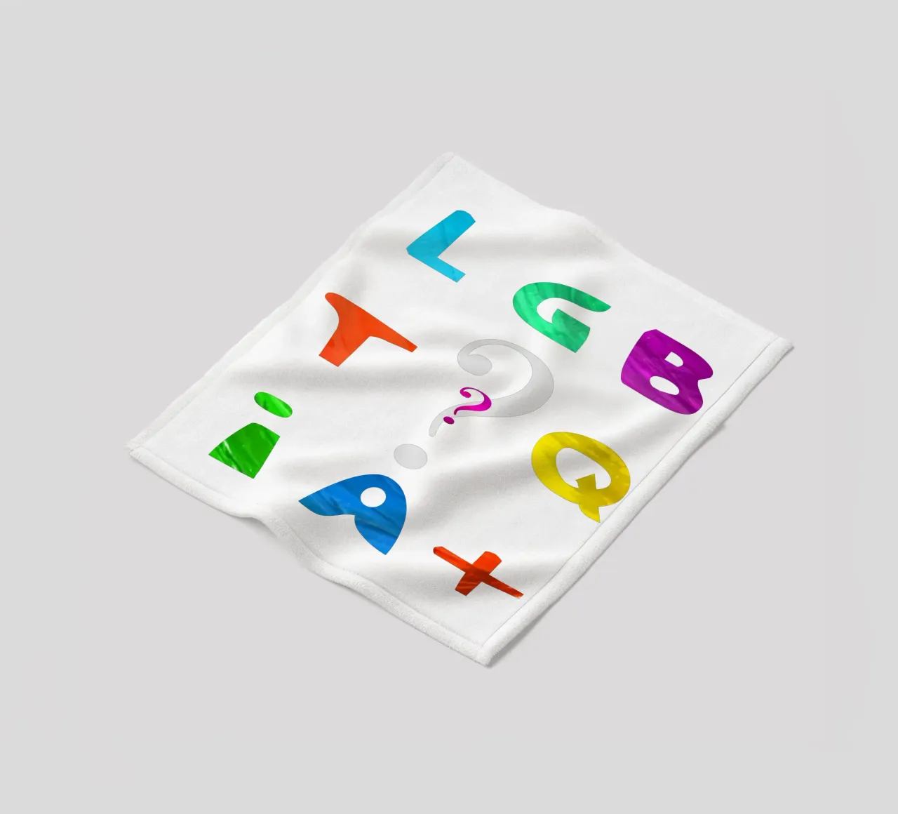 L G B T Q I A + coperta in pile da Vintage Van Gogh