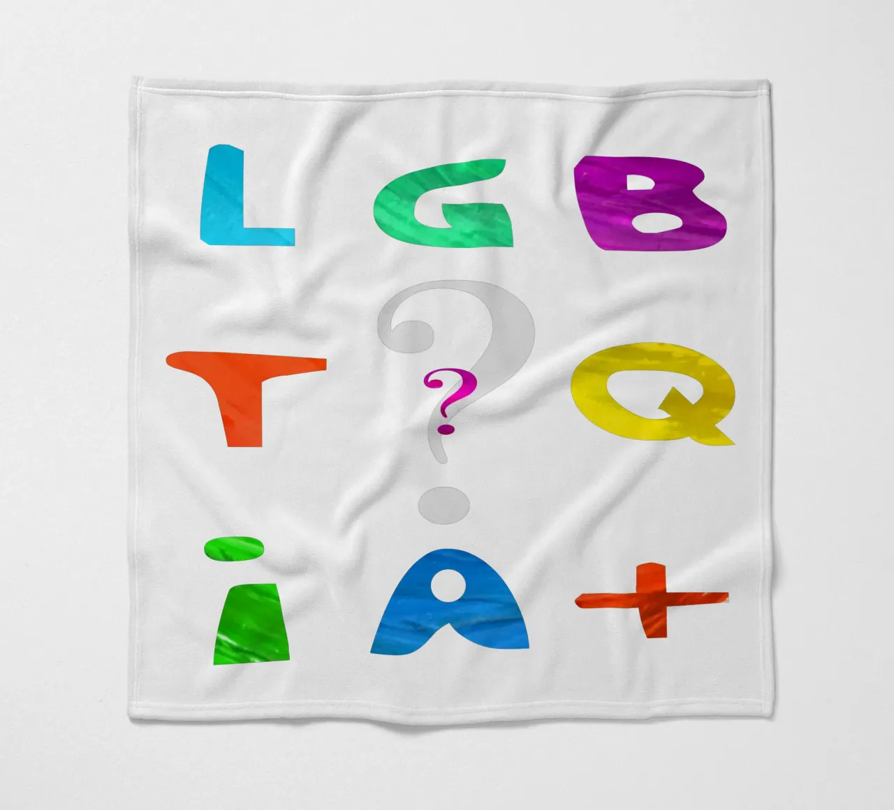 L G B T Q I A + coperta in pile da Vintage Van Gogh