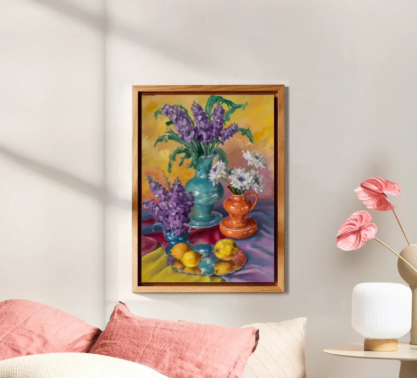 Bellezza floreale cromatica pannello forex da Celestial Harmony