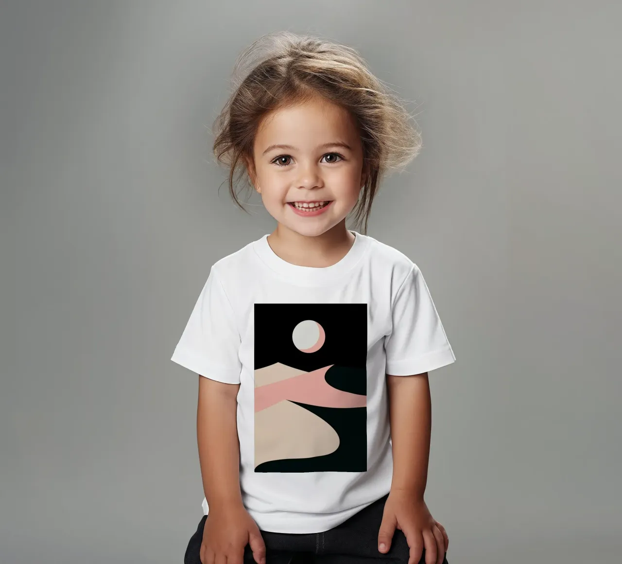 A Moment at Dusk kids t-shirt by Pure