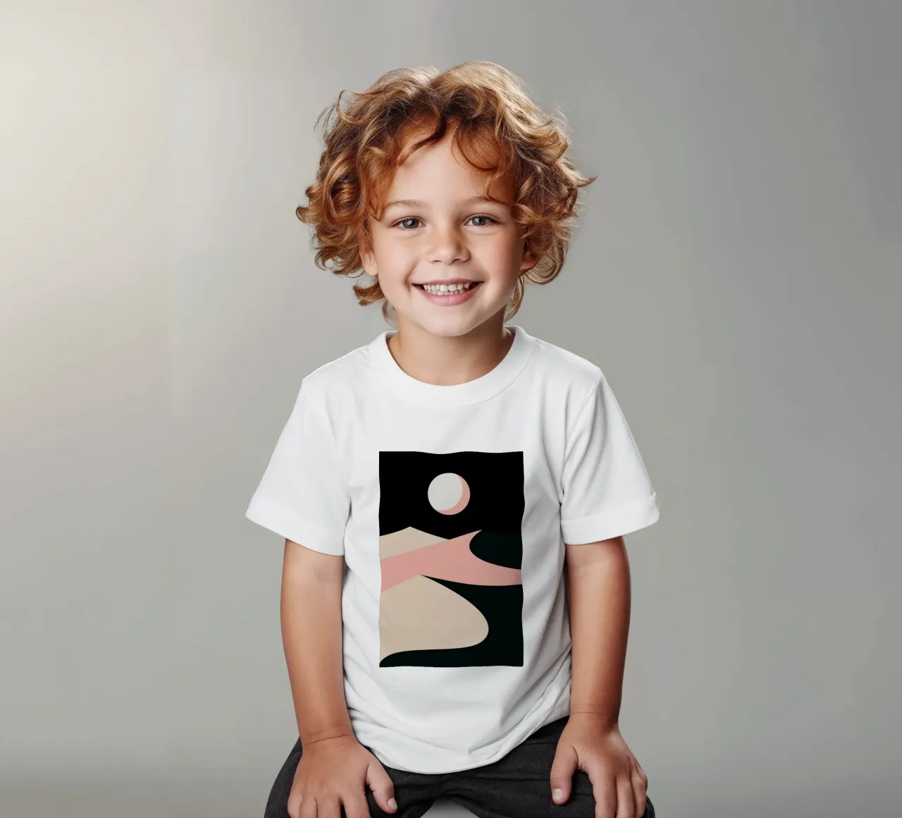 A Moment at Dusk kids t-shirt by Pure