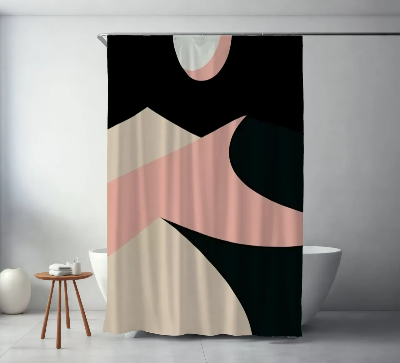 A Moment at Dusk shower curtain by Pure