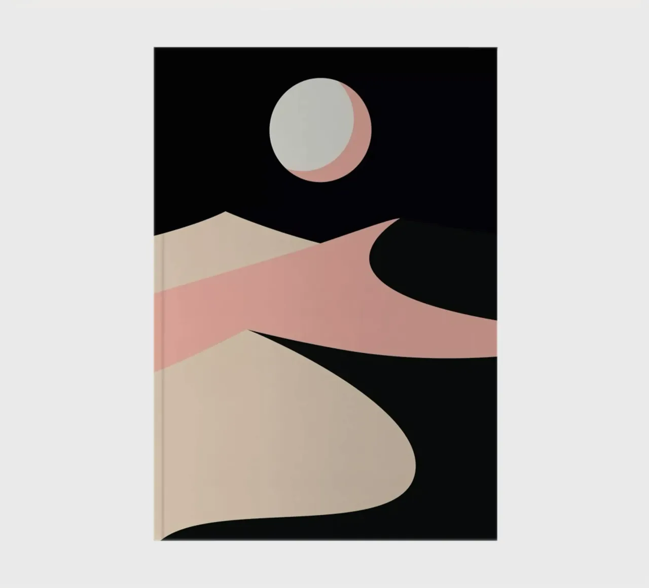 A Moment at Dusk notebook by Pure
