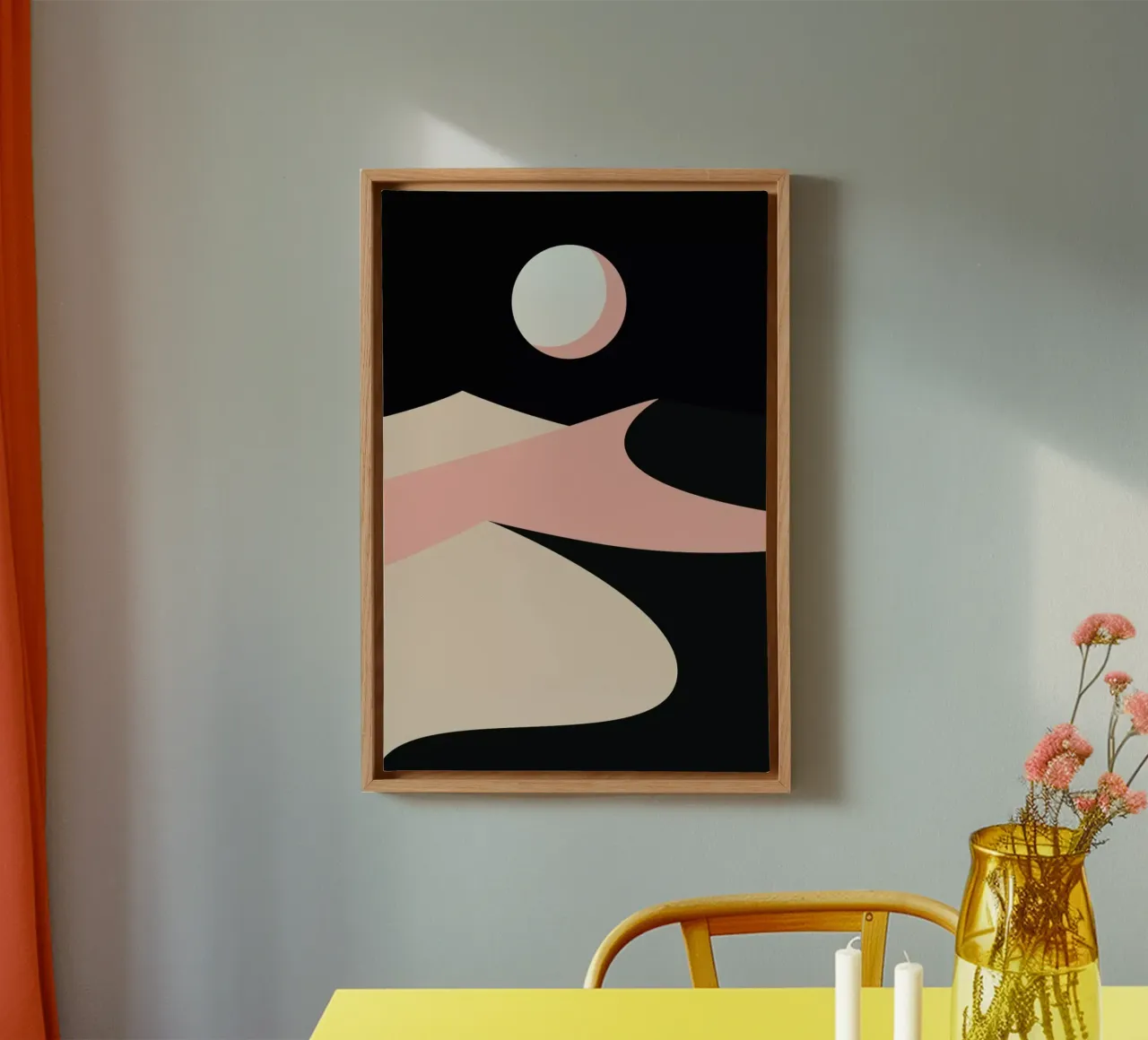 A Moment at Dusk canvas by Pure