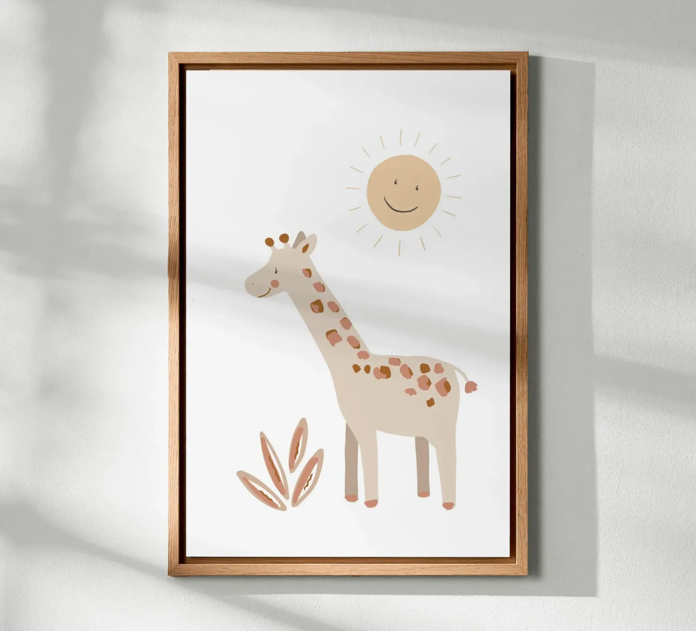 Giraffe canvas by KRUTH DESIGN