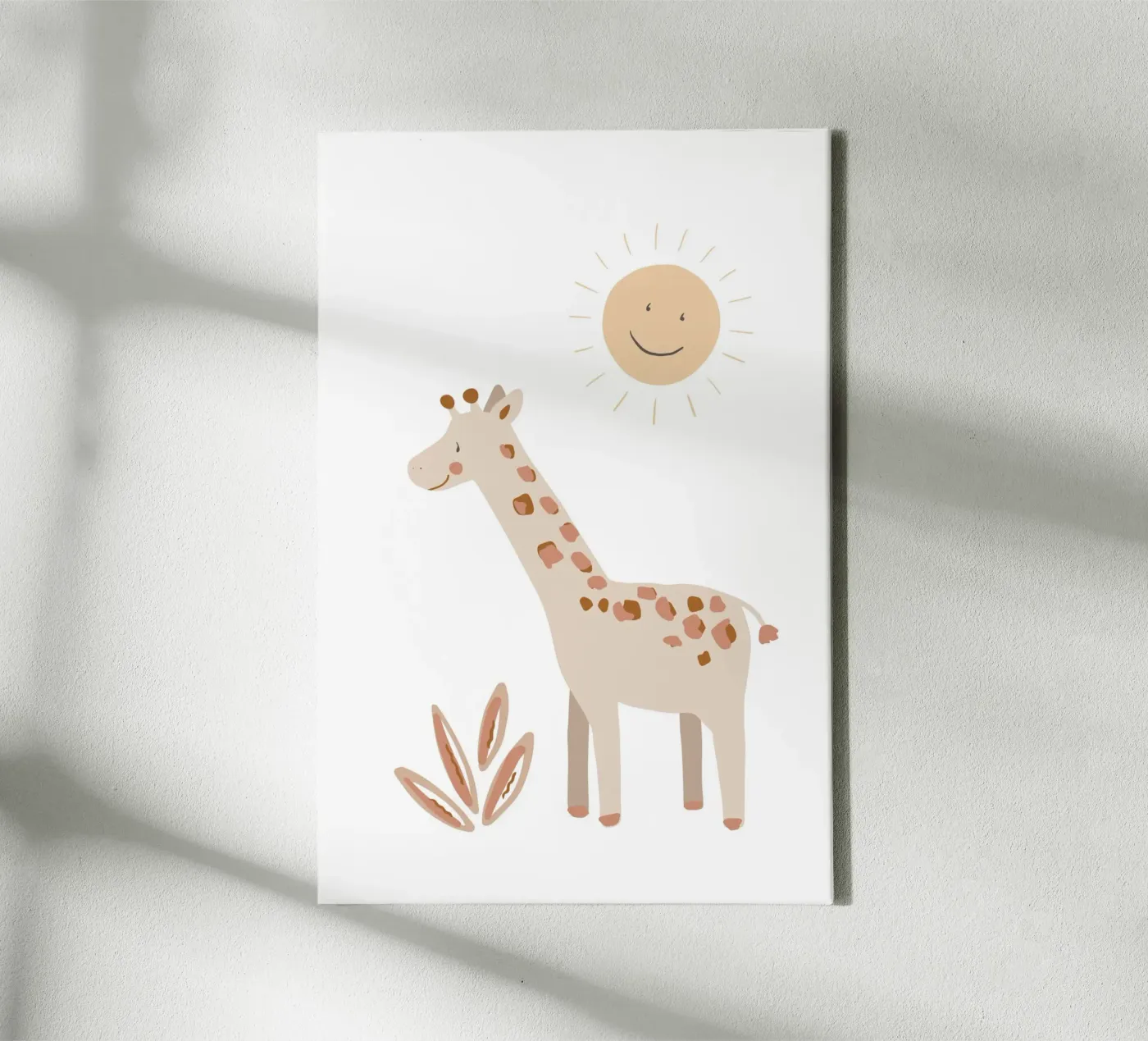 Giraffe canvas by KRUTH DESIGN
