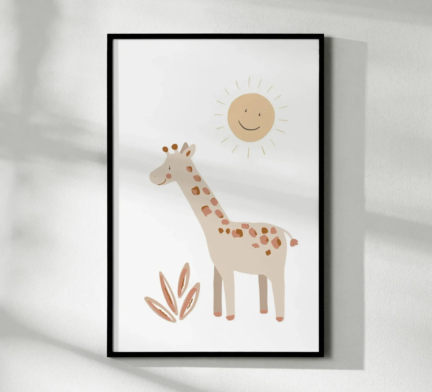 Giraffe poster by KRUTH DESIGN