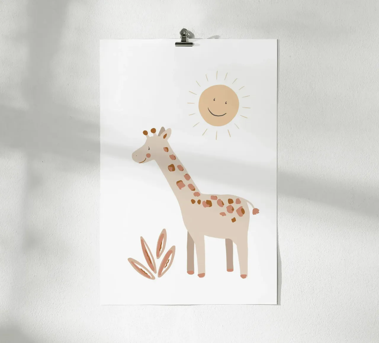 Giraffe Poster von KRUTH DESIGN