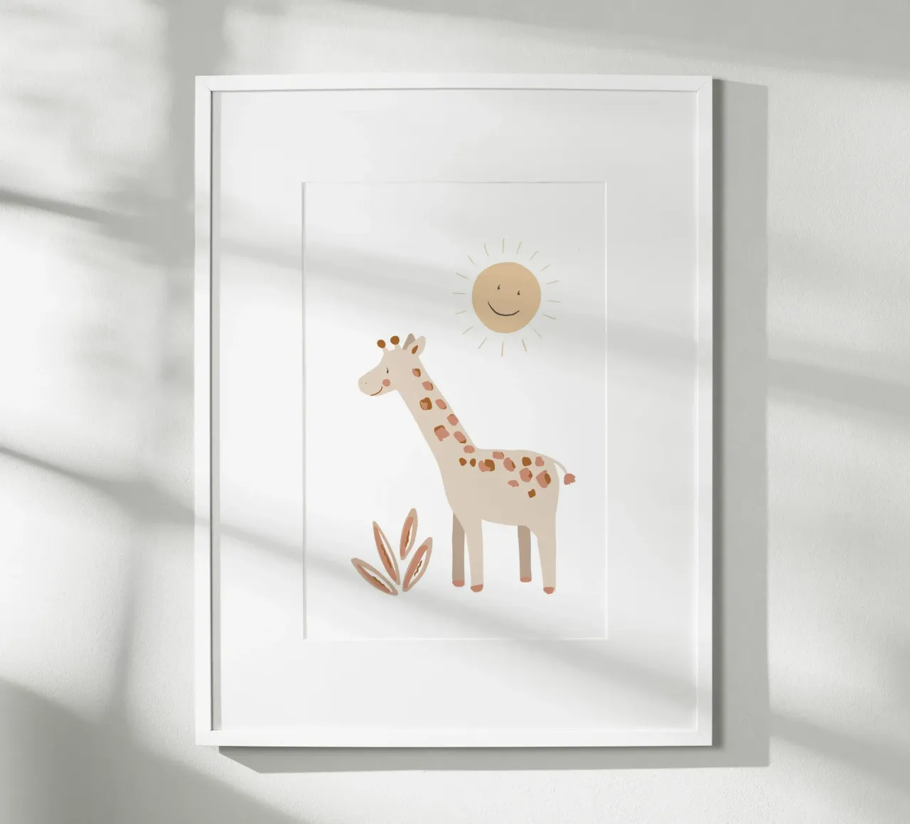 Giraffe Poster von KRUTH DESIGN