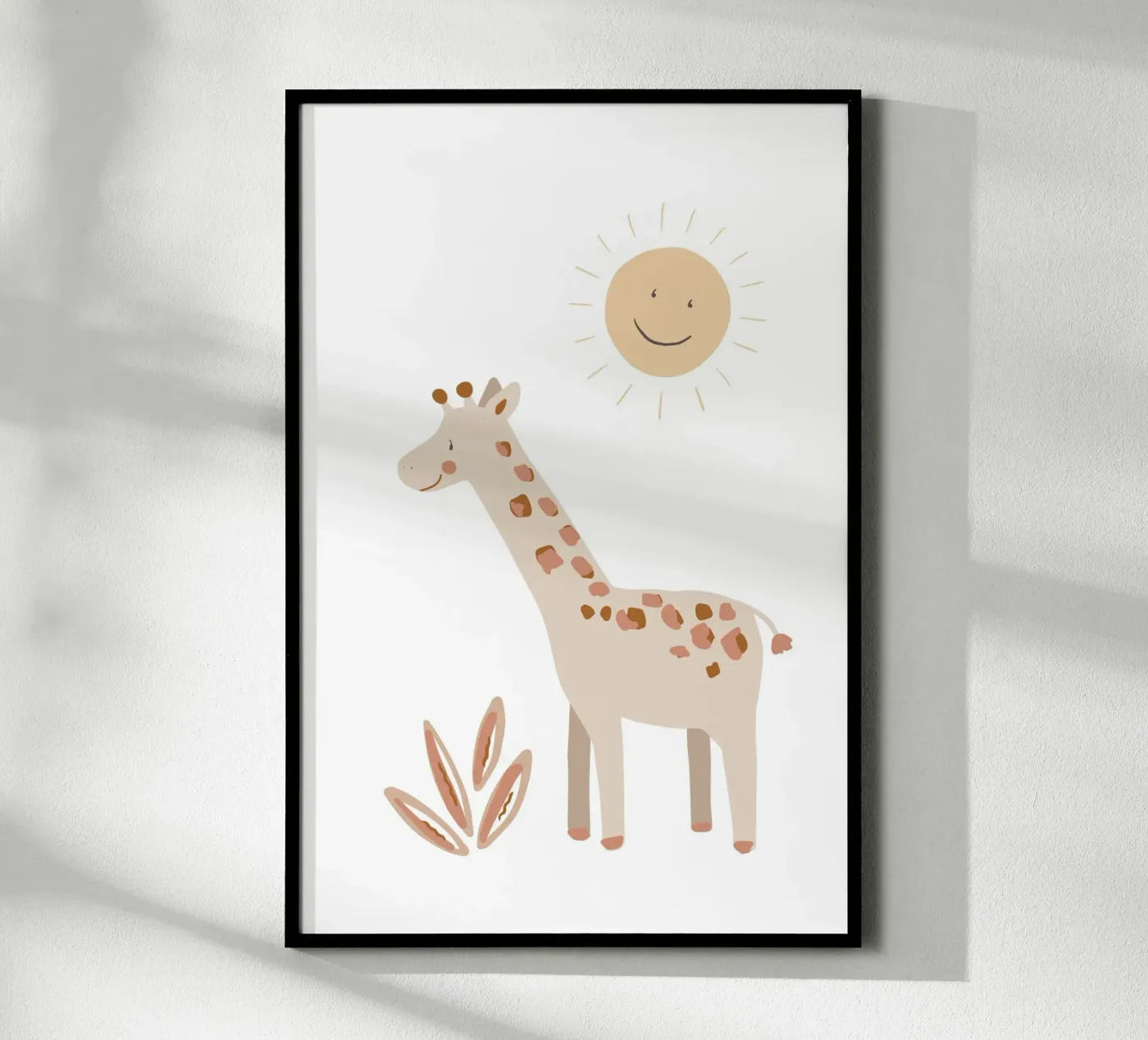 Giraffe poster van KRUTH DESIGN