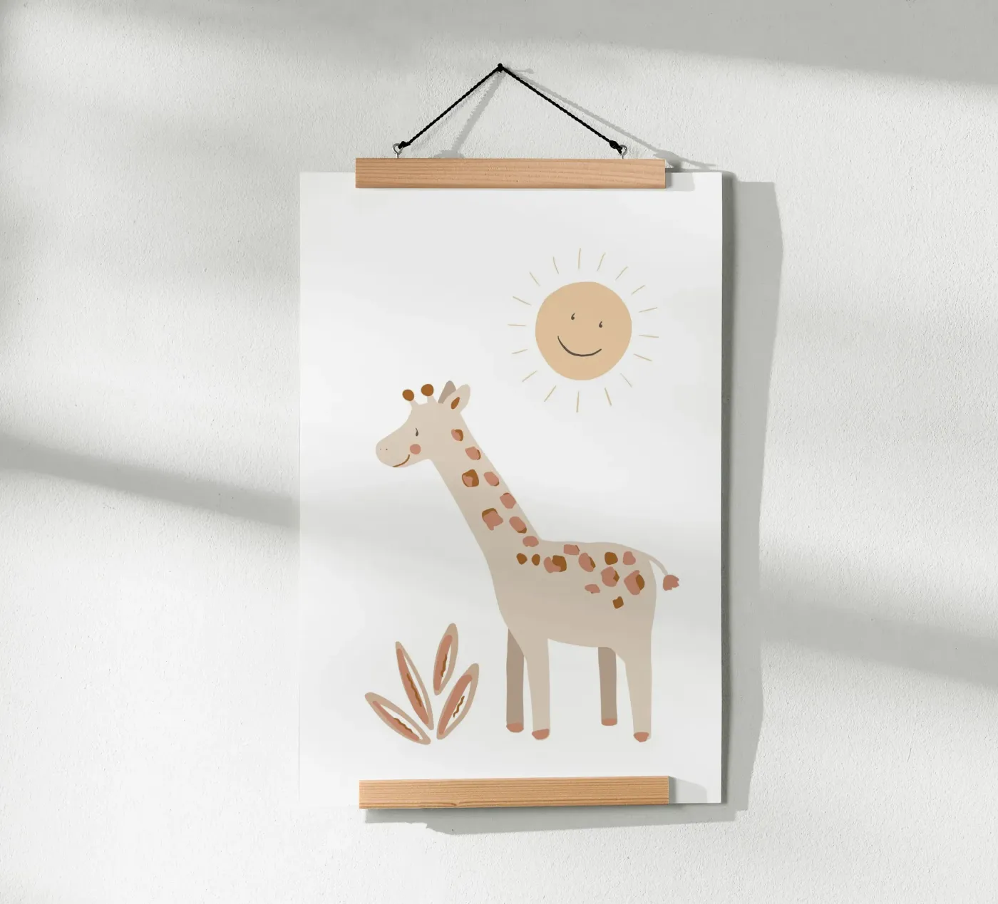 Giraffe poster by KRUTH DESIGN