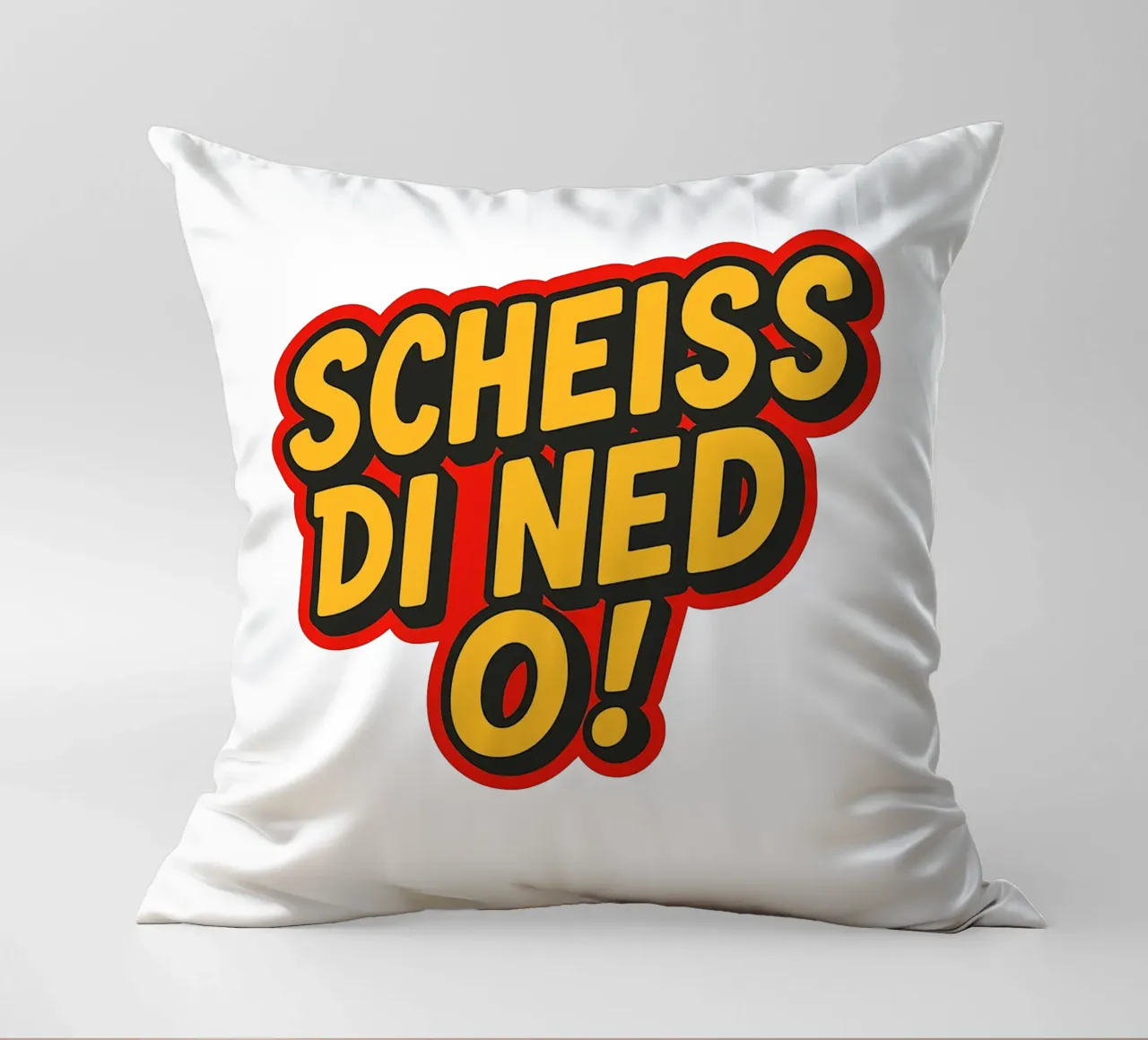SCHEISS DI NED O! cuscino da Vintage Van Gogh