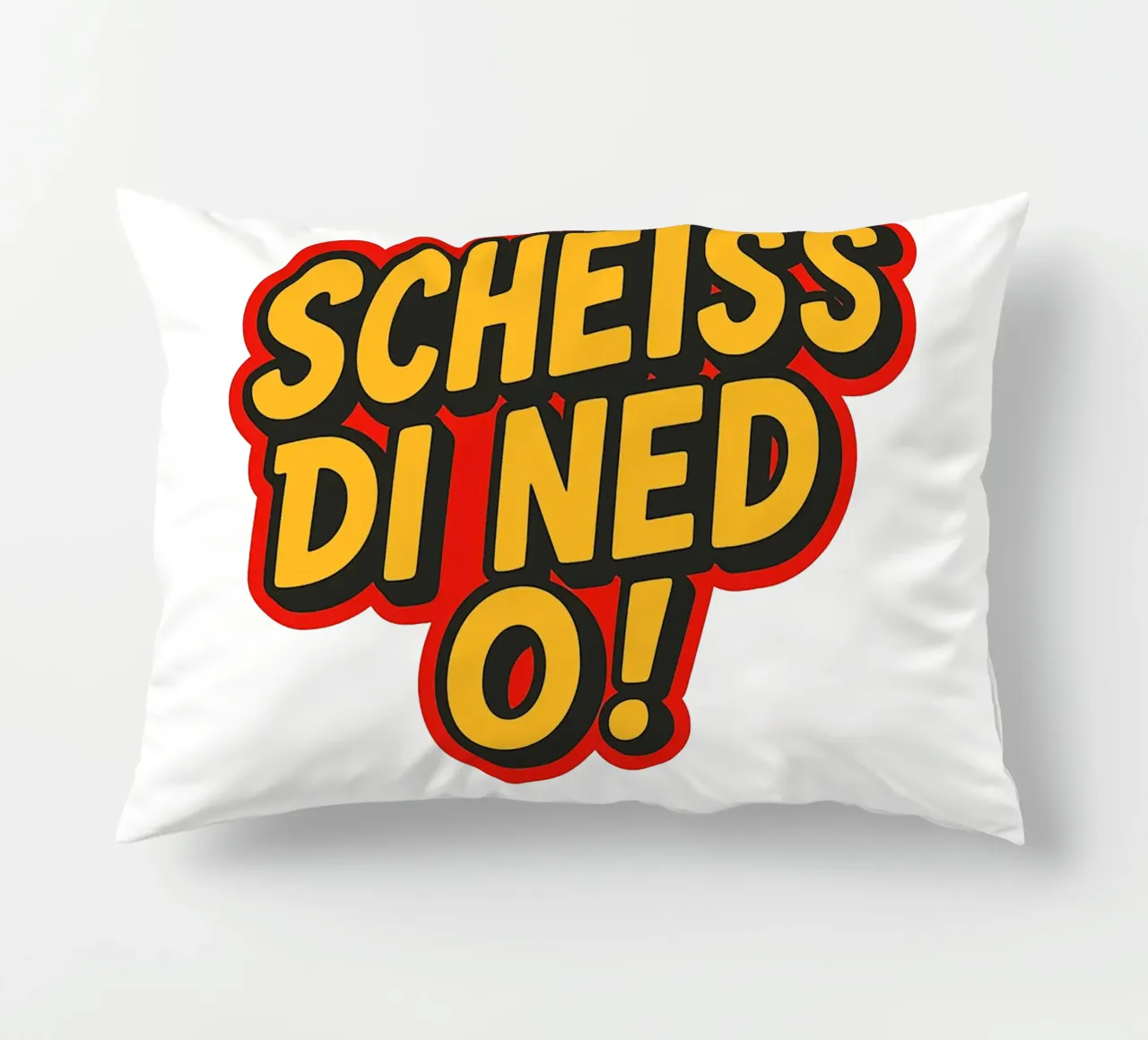SCHEISS DI NED O! cuscino da Vintage Van Gogh