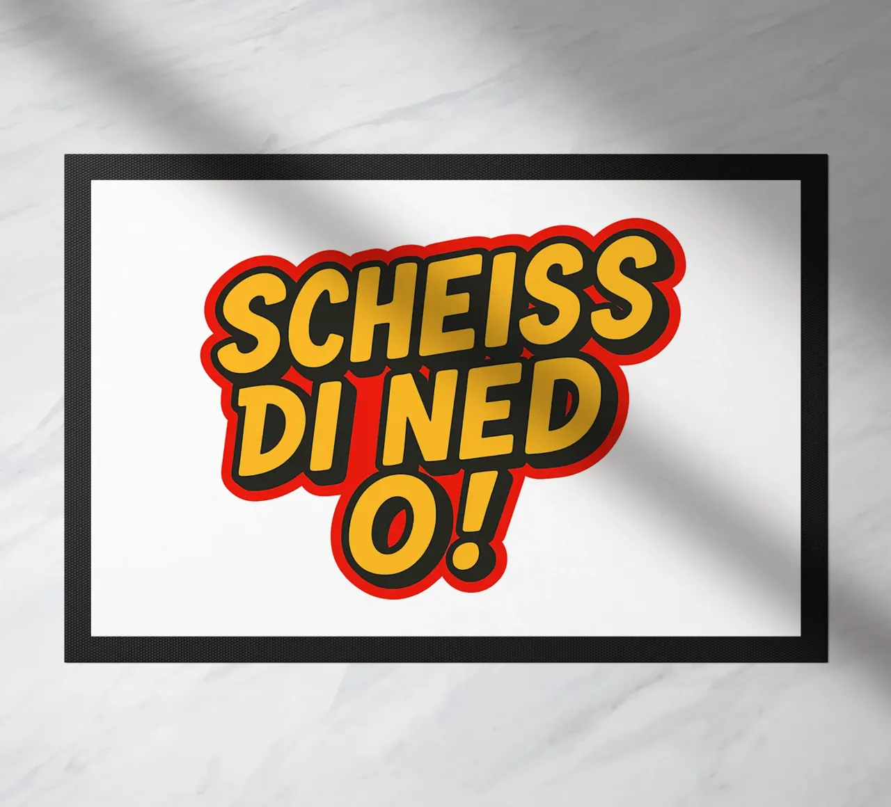 SCHEISS DI NED O! zerbino da Vintage Van Gogh