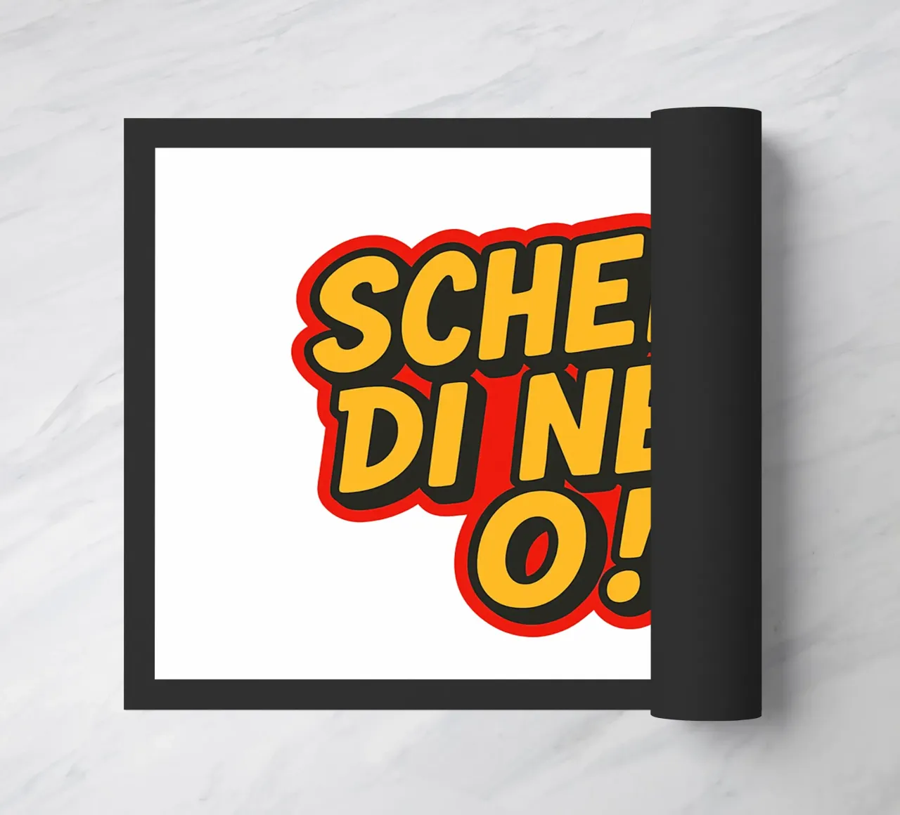 SCHEISS DI NED O! zerbino da Vintage Van Gogh