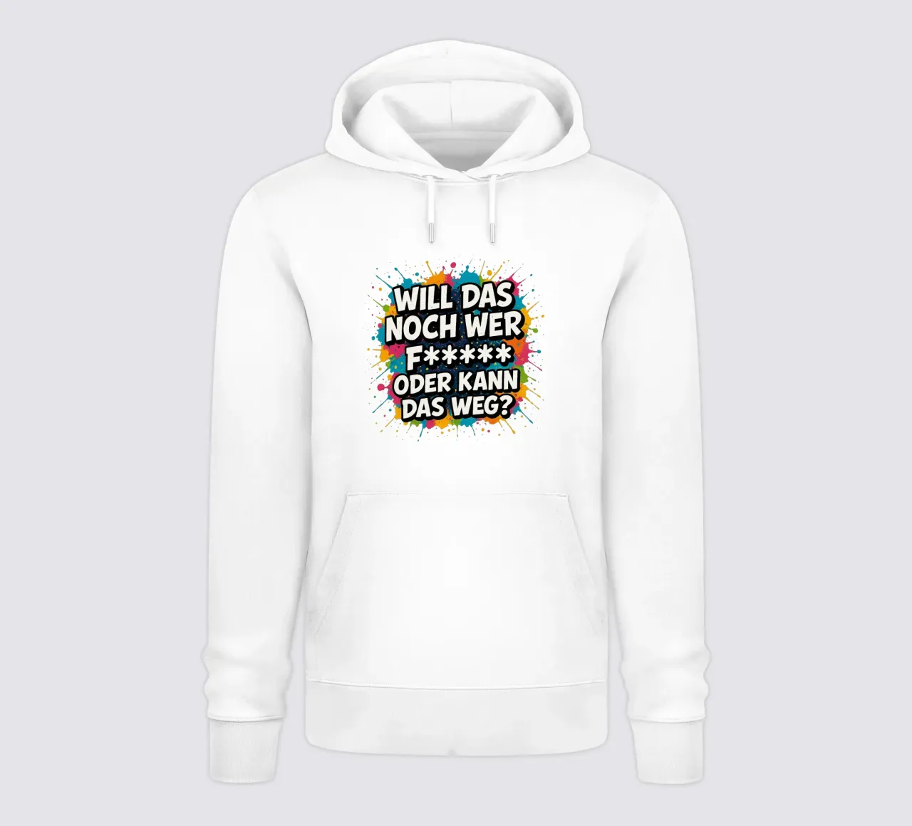WILL DAS NOCH WER F***** ODER KANN DAS WEG? hoodie van Vintage Van Gogh