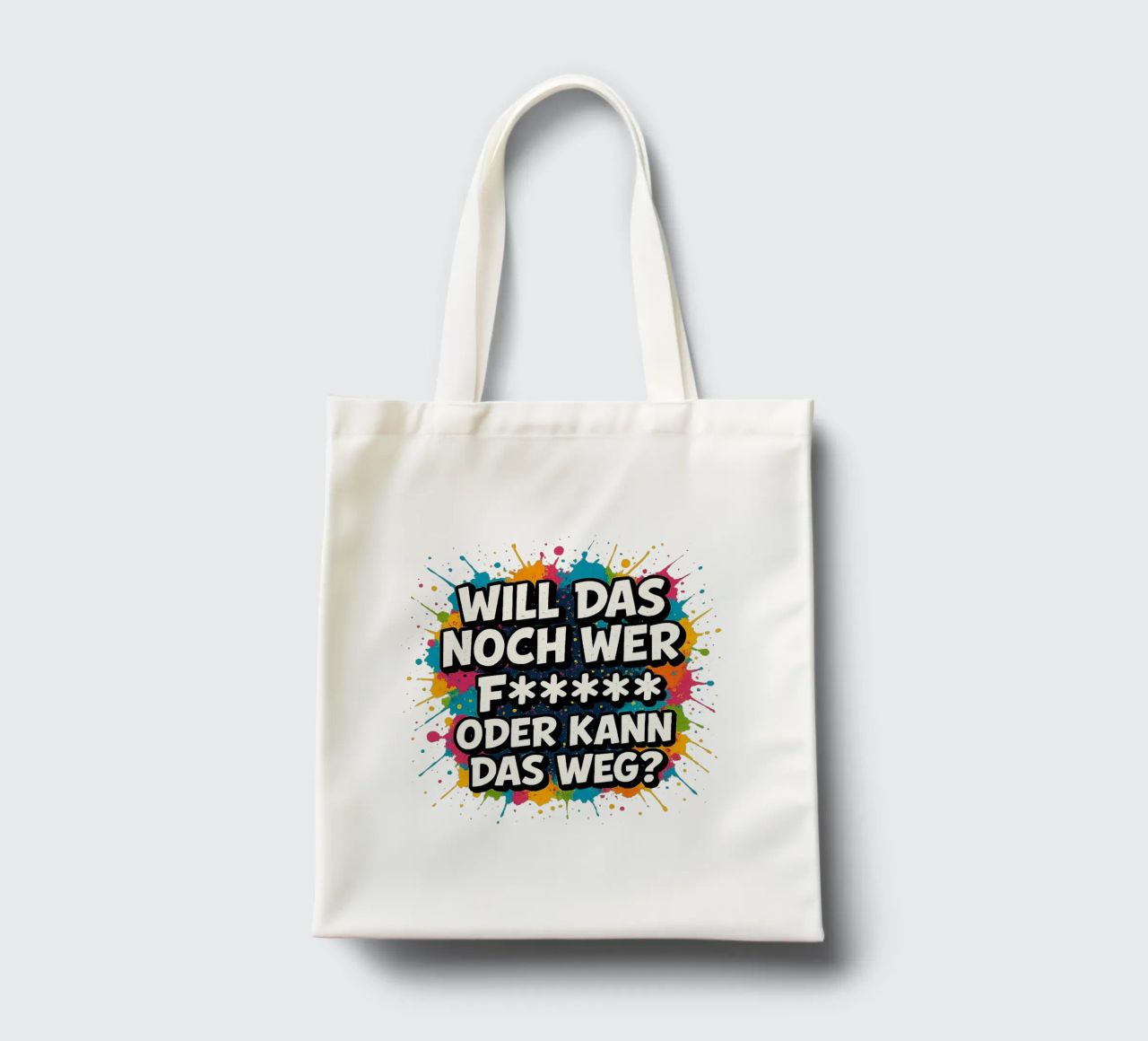 WILL DAS NOCH WER F***** ODER KANN DAS WEG? borsa in juta da Vintage Van Gogh