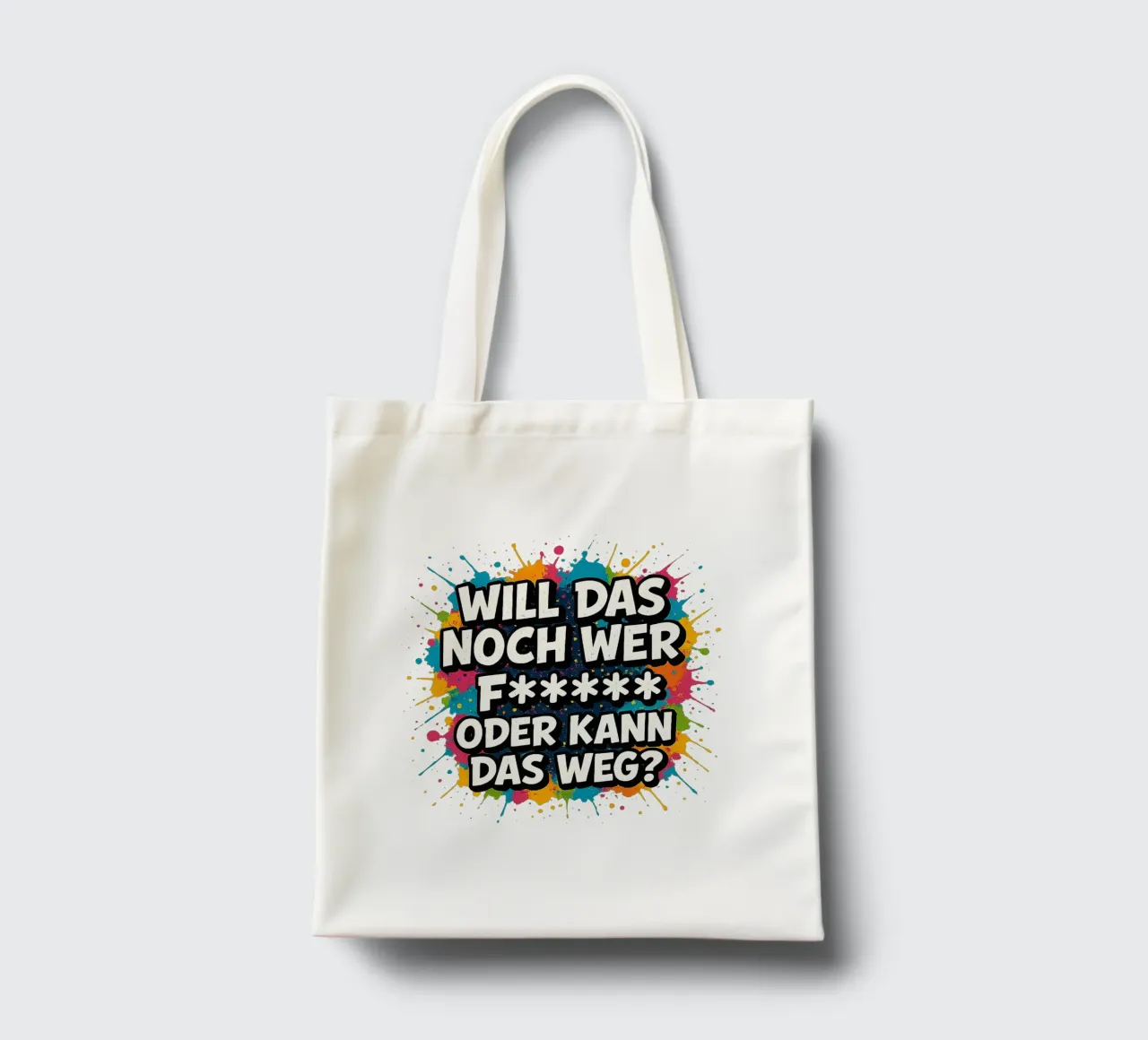 WILL DAS NOCH WER F***** ODER KANN DAS WEG? borsa in juta da Vintage Van Gogh