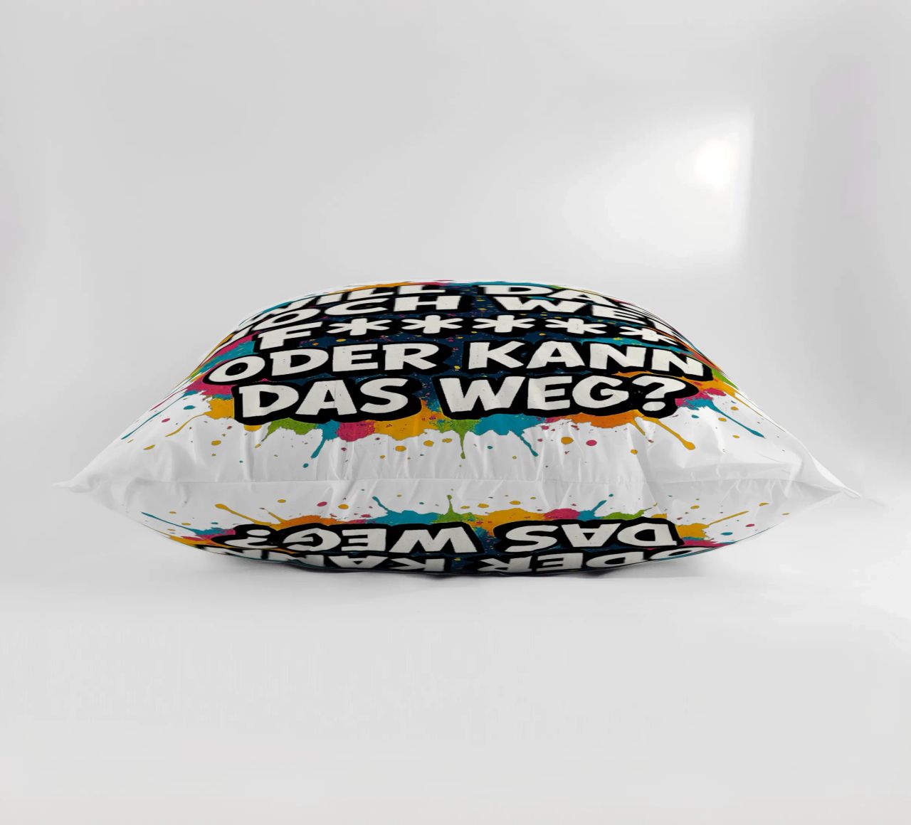 WILL DAS NOCH WER F***** ODER KANN DAS WEG? cuscino da Vintage Van Gogh