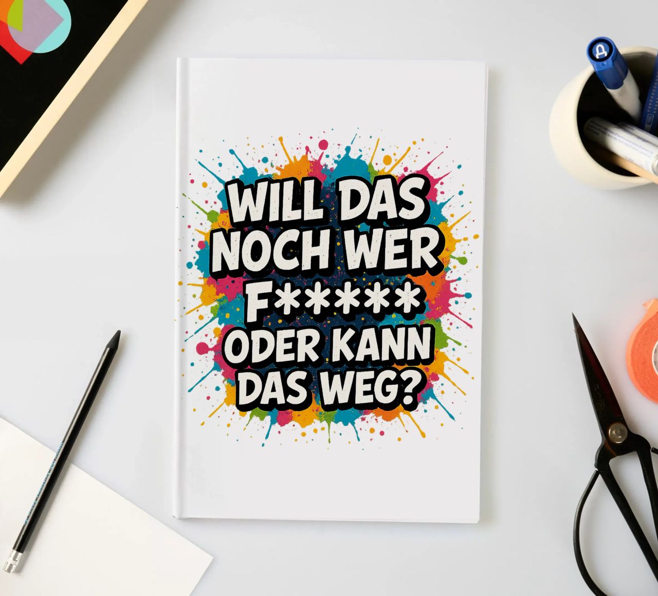 WILL DAS NOCH WER F***** ODER KANN DAS WEG? diario da Vintage Van Gogh