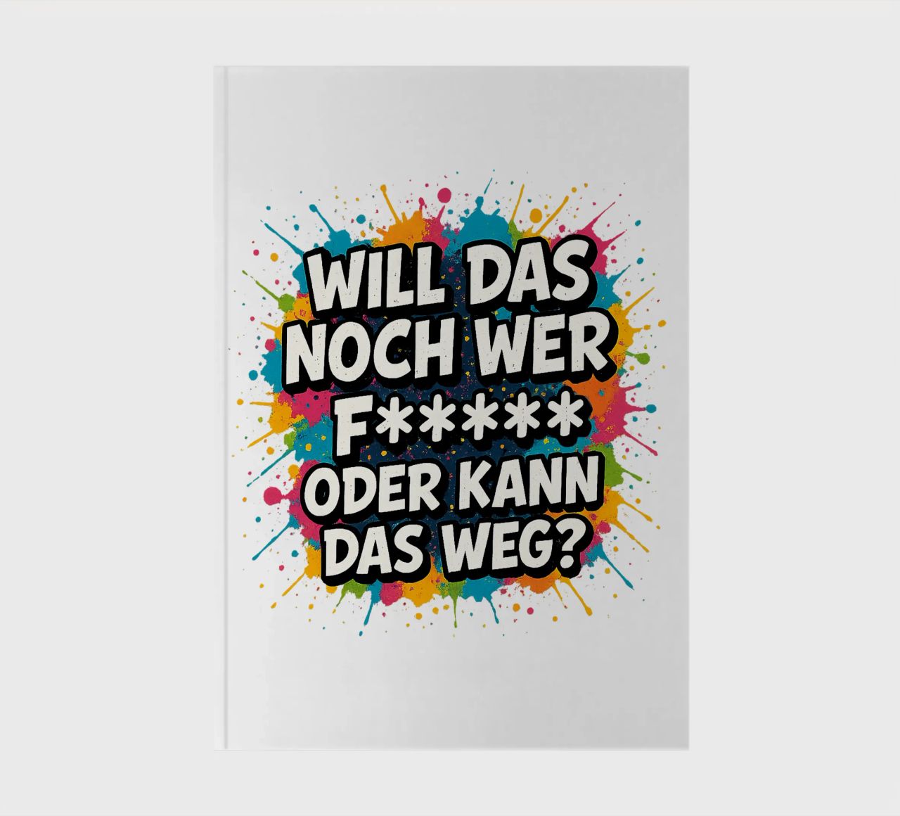 WILL DAS NOCH WER F***** ODER KANN DAS WEG? diario da Vintage Van Gogh