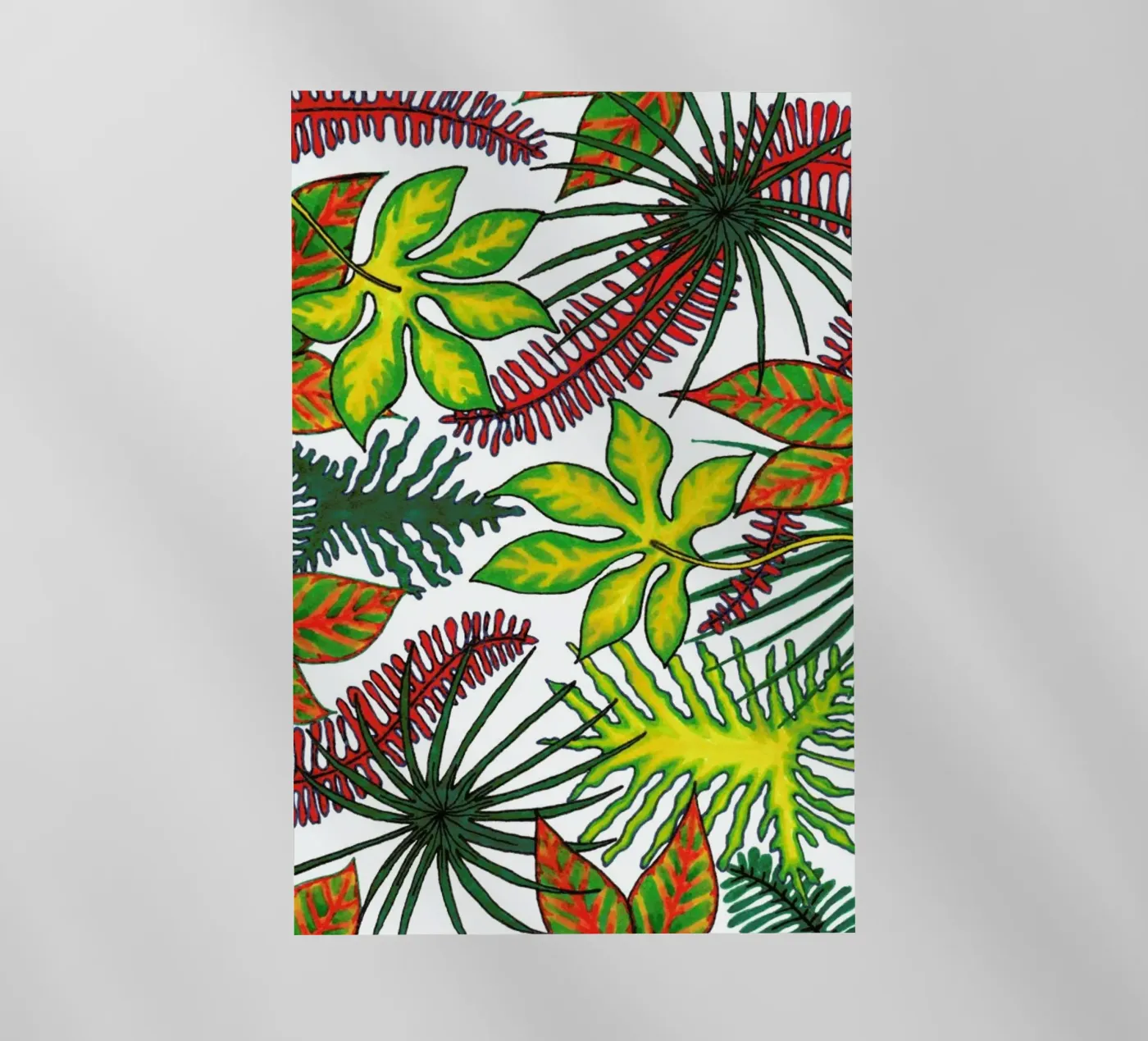 Florida Flora Pattern backlit folie van KP Design
