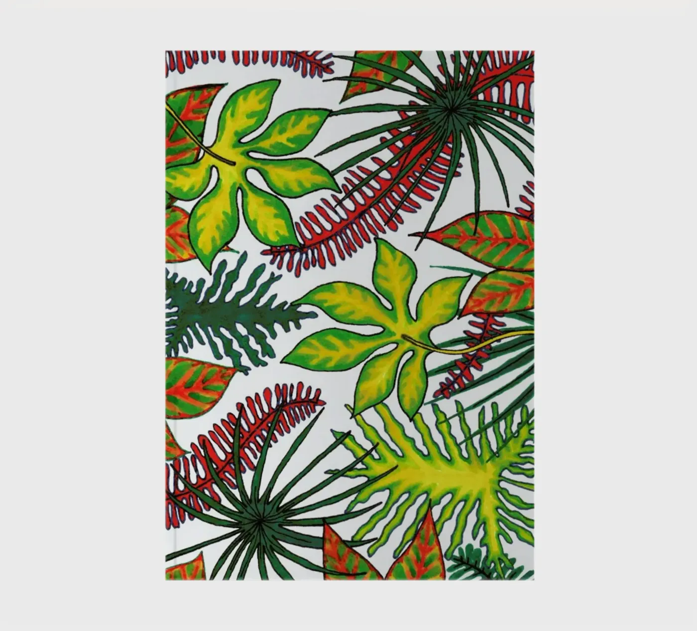 Florida Flora Pattern notebook by KP Design
