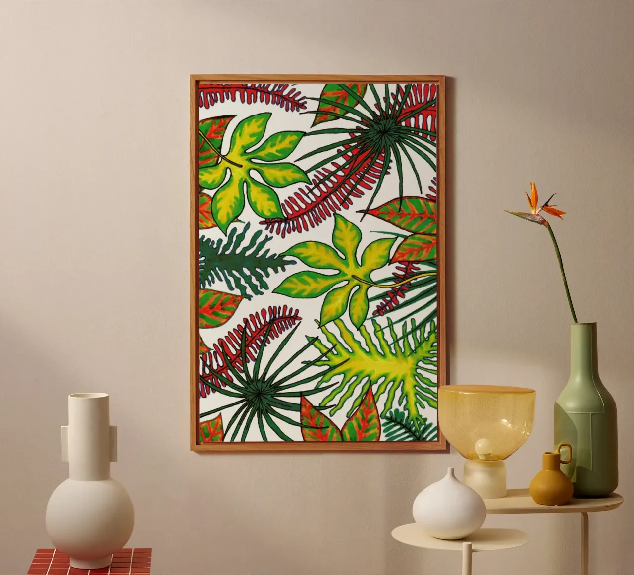 Florida Flora Pattern pannello forex da KP Design