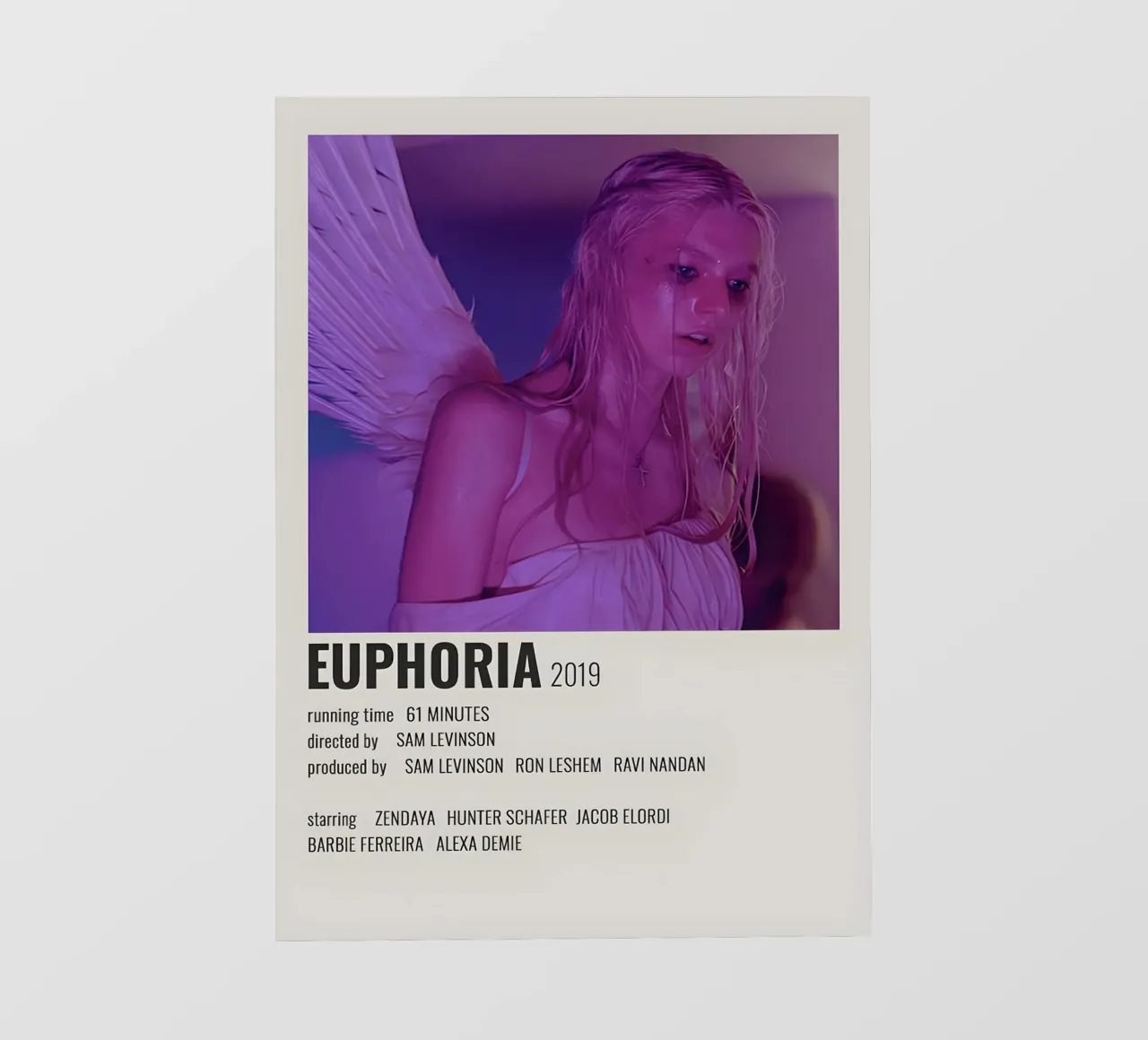 EUPHORIA 2019 pellicola backlit da MVFminimalist