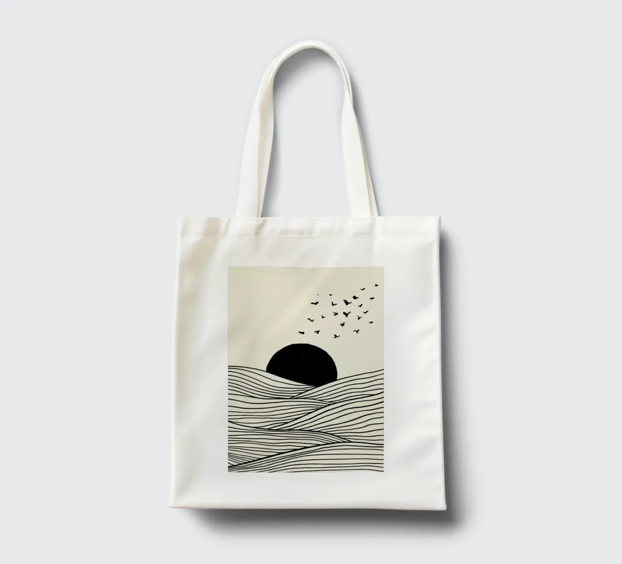 Flying East tote bag by Graphite