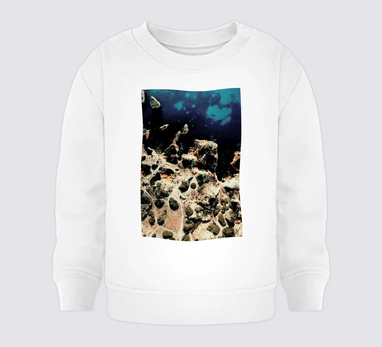 Abstract Coast felpa neonato da Sebastian Hilgetag