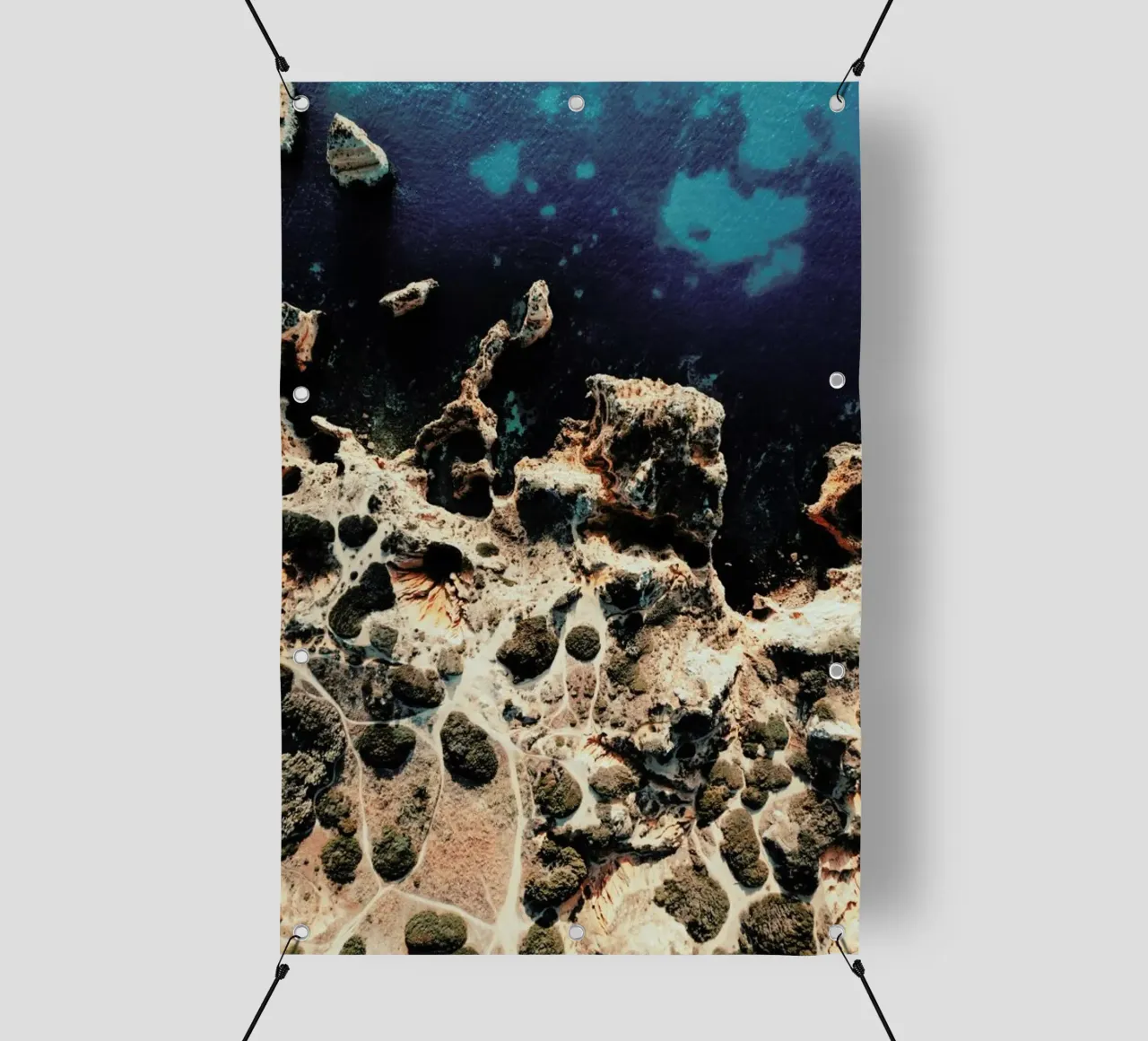Abstract Coast telo in pvc da Sebastian Hilgetag