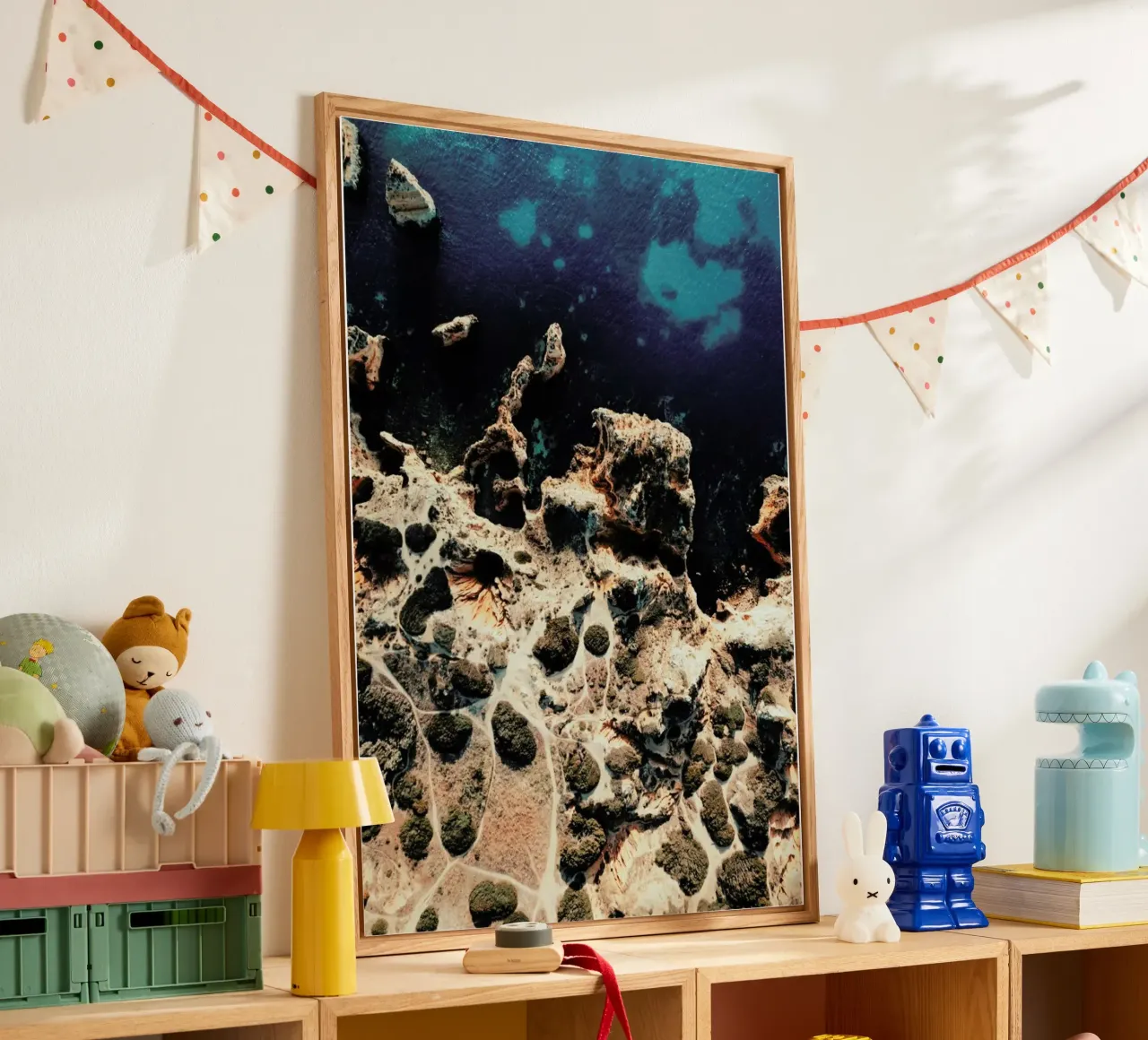 Abstract Coast plexiglass da Sebastian Hilgetag