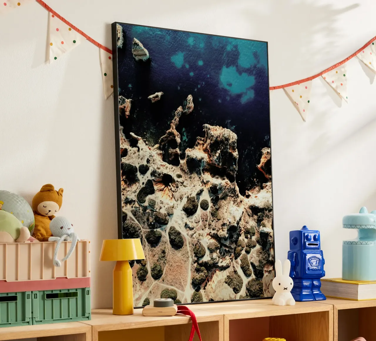 Abstract Coast alluminio dibond da Sebastian Hilgetag