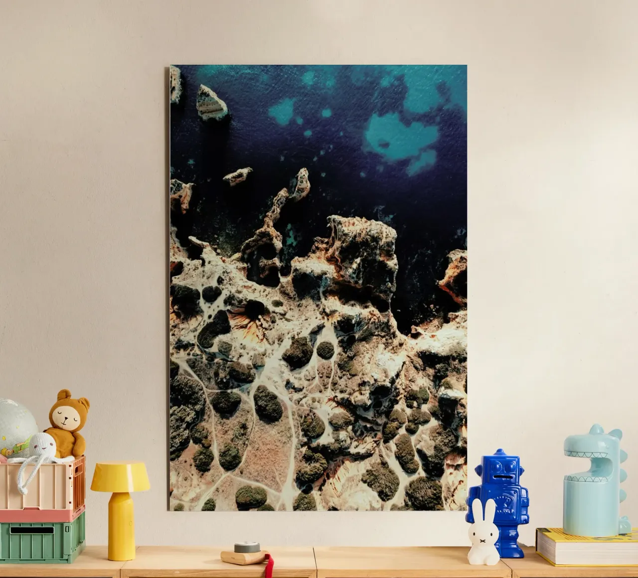 Abstract Coast alluminio dibond da Sebastian Hilgetag