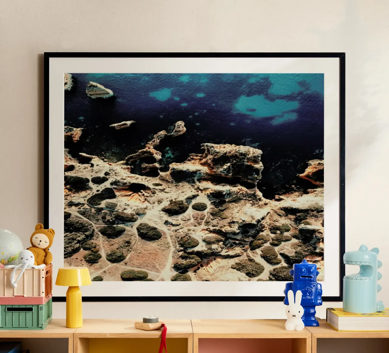 Abstract Coast poster da Sebastian Hilgetag