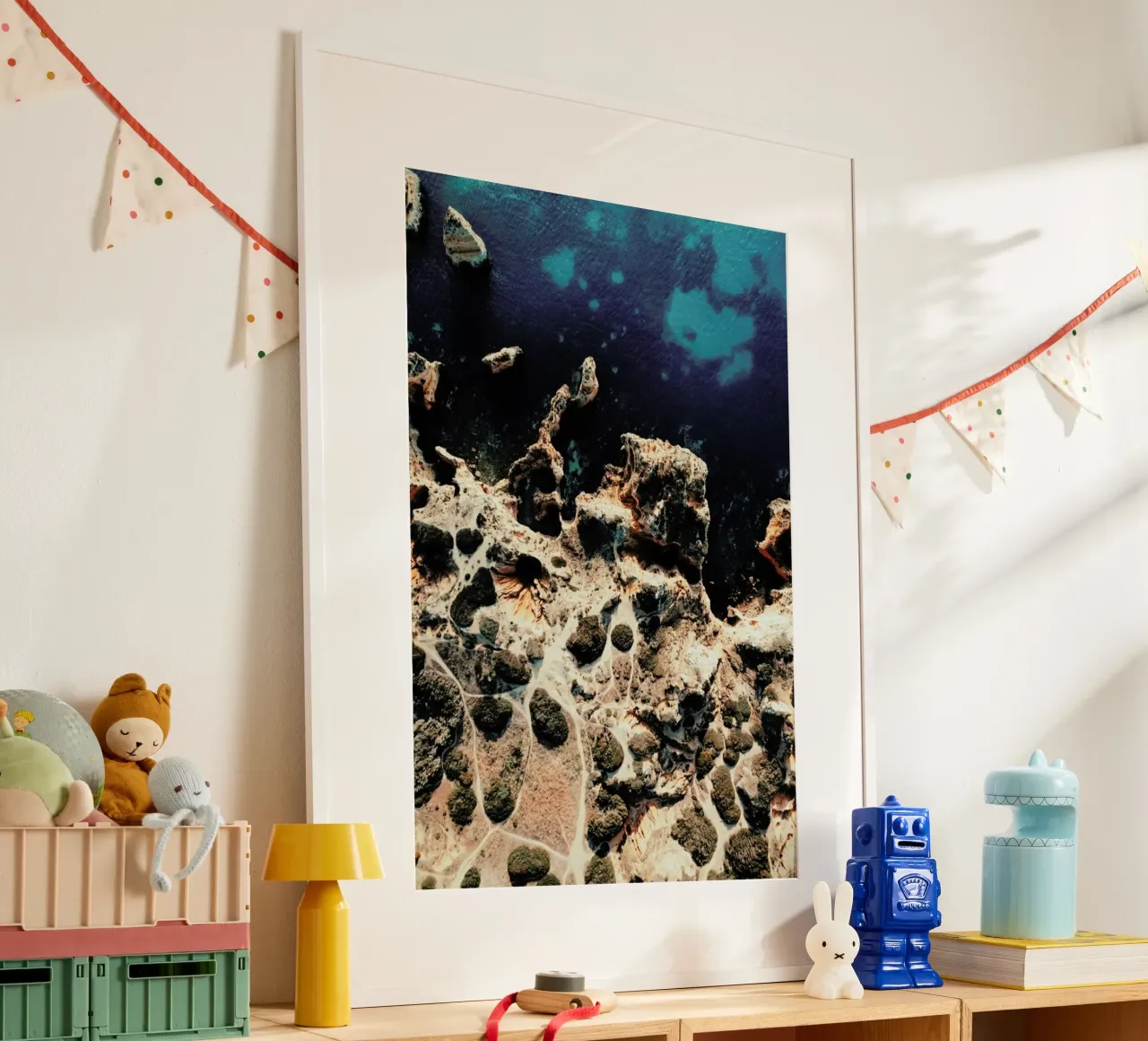 Abstract Coast poster da Sebastian Hilgetag