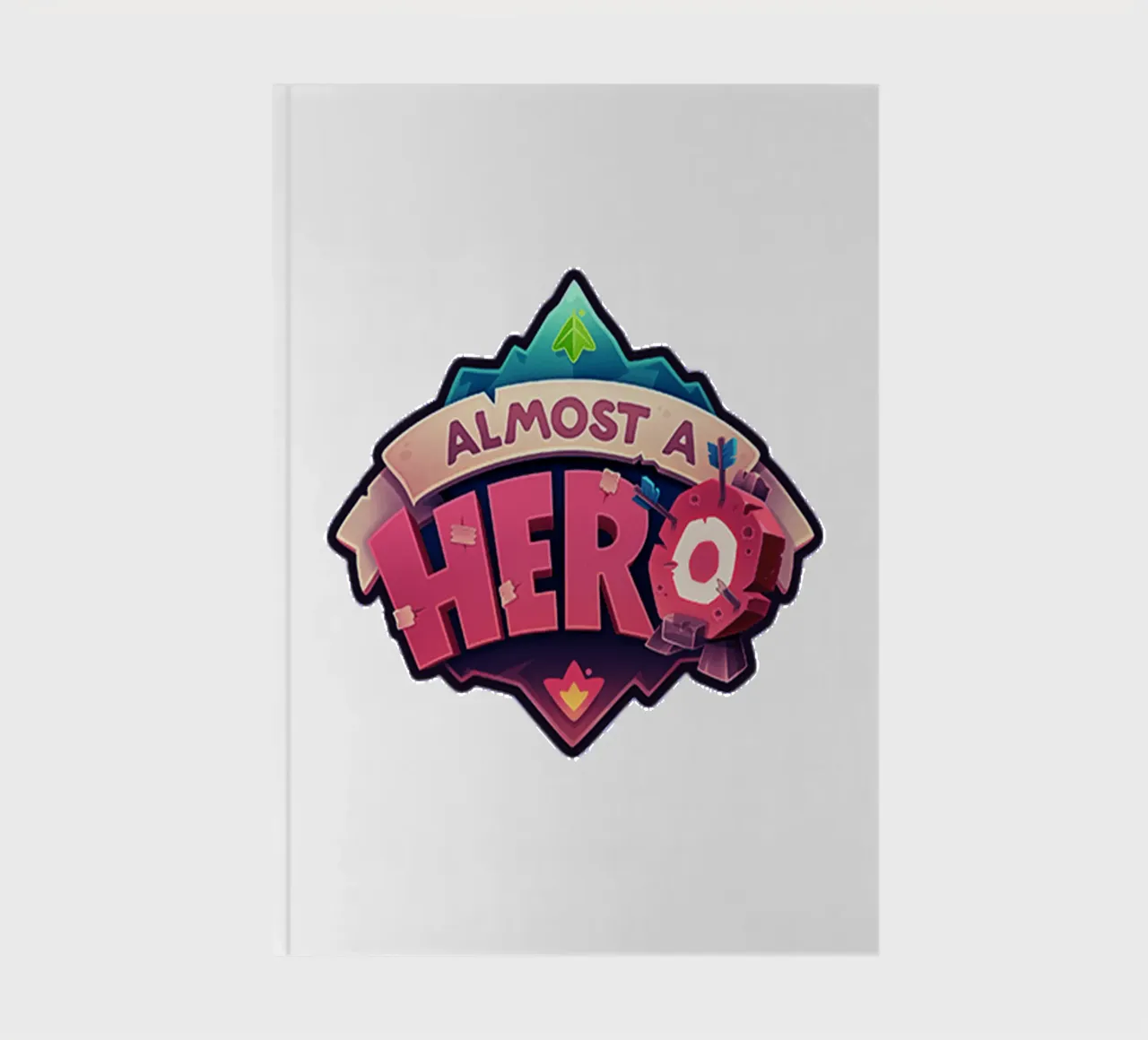 Almost A Hero Character Vexx Trending Now notebook by Urban Life