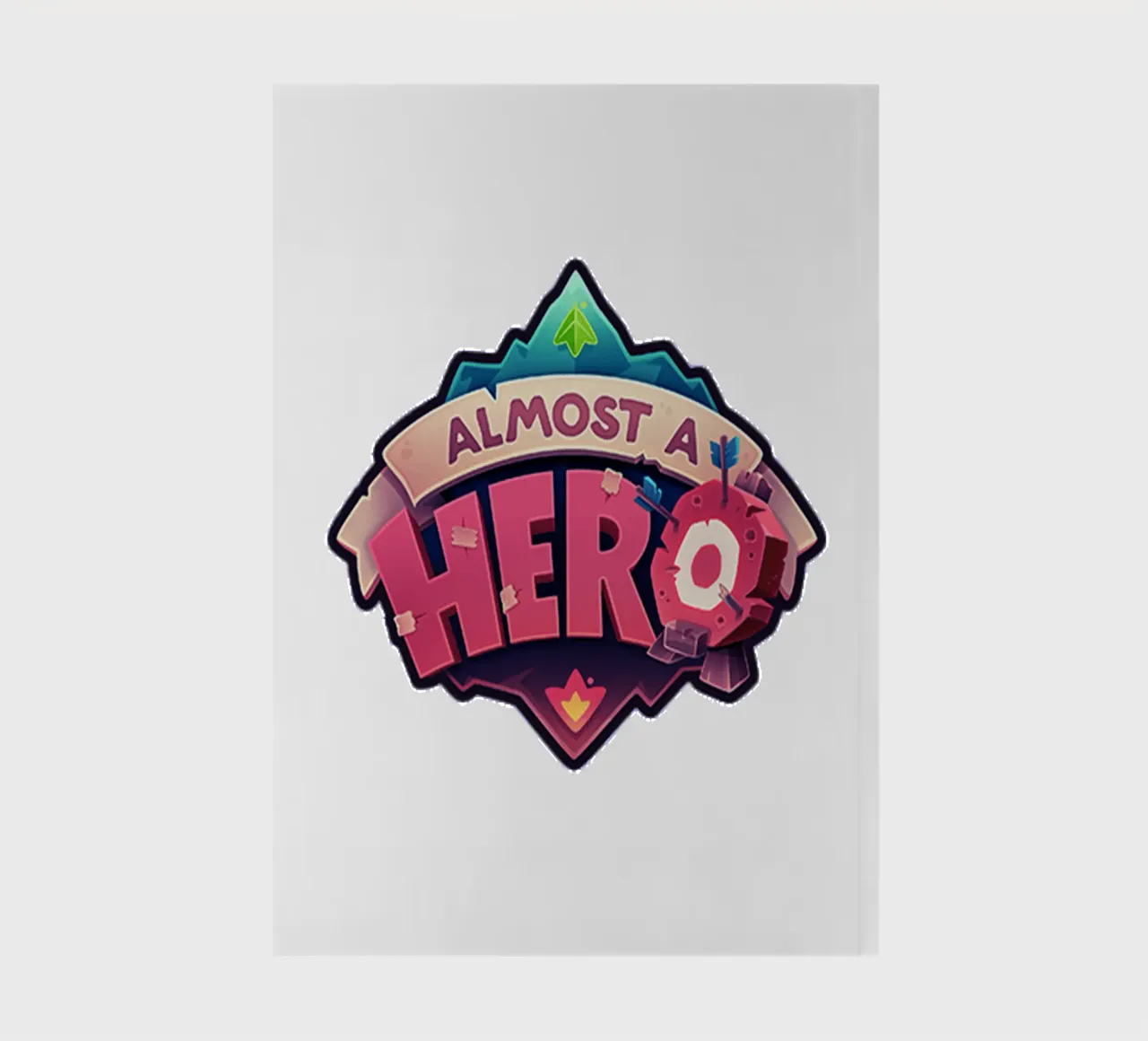 Almost A Hero Character Vexx Trending Now notebook by Urban Life