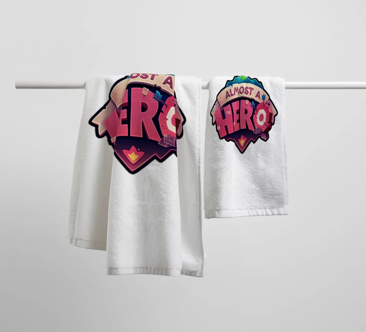 Almost A Hero Character Vexx Trending Now towel by Urban Life