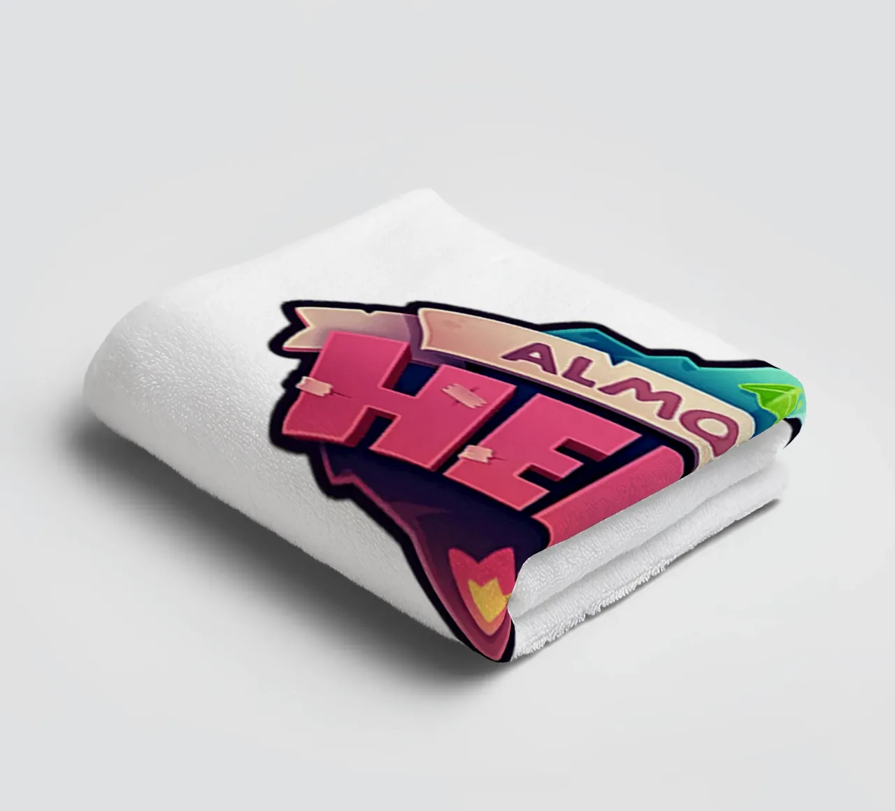 Almost A Hero Character Vexx Trending Now towel by Urban Life