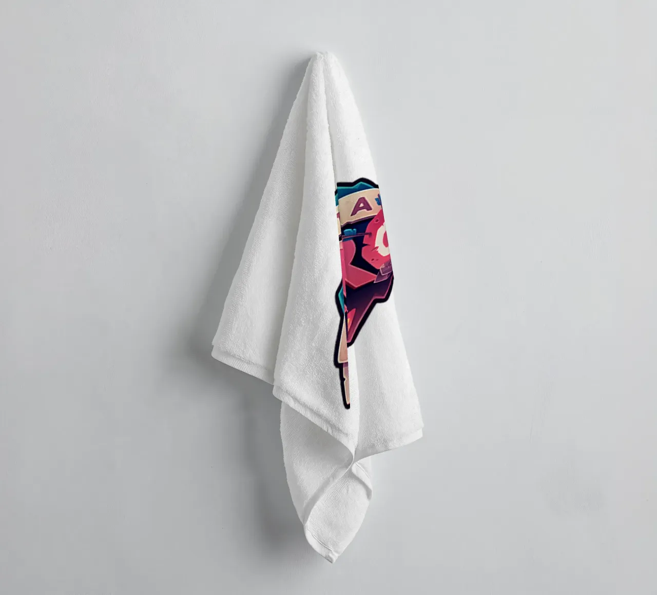 Almost A Hero Character Vexx Trending Now towel by Urban Life