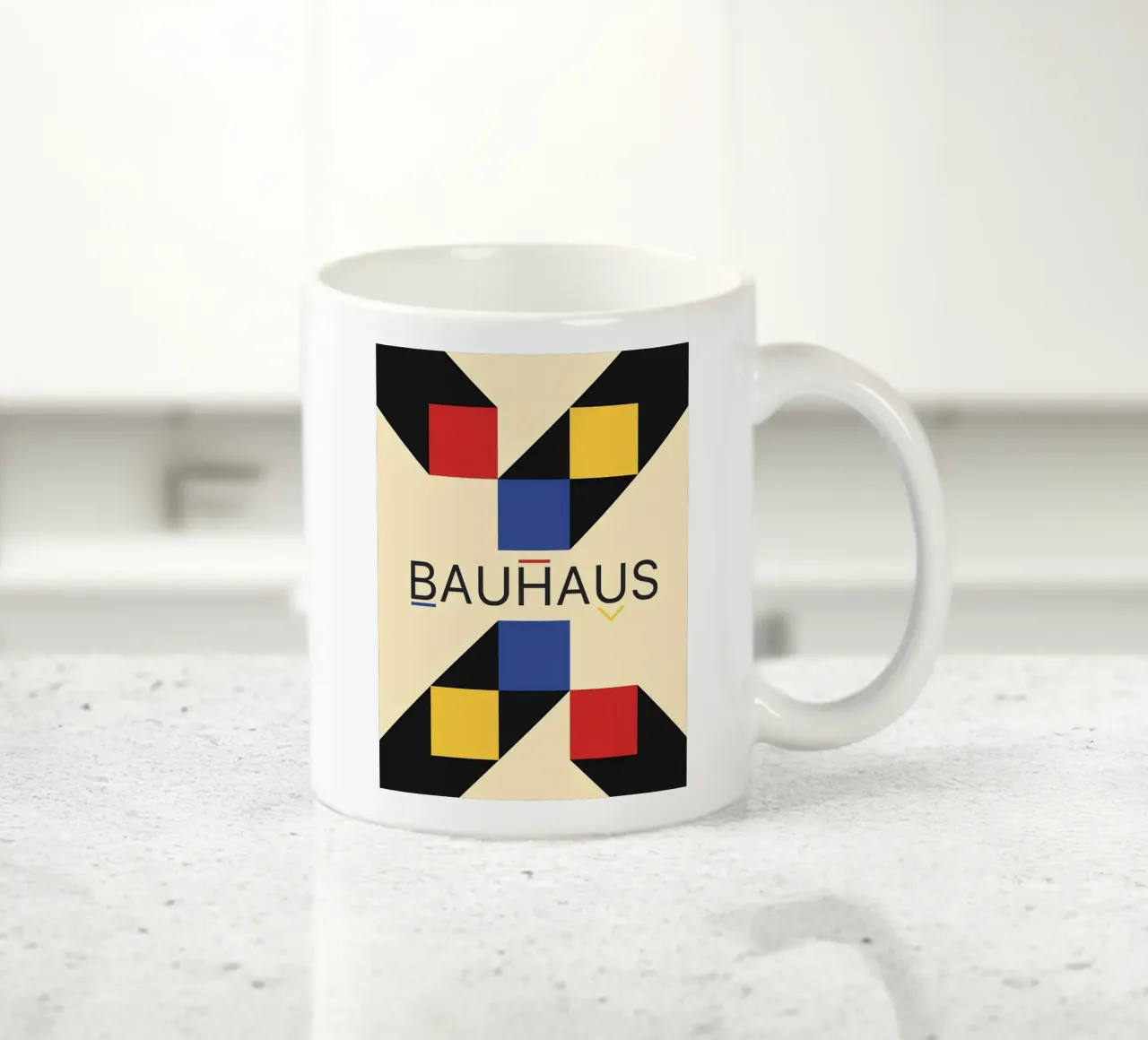 Bauhaus tazza in ceramica da Maegan